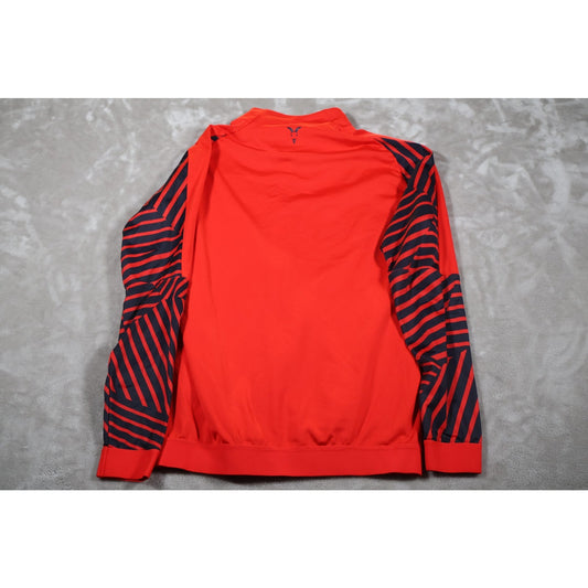 Chivas Jacket Mens Small Red Puma DRYCELL Full Zip Soccer Track Top Liga MX