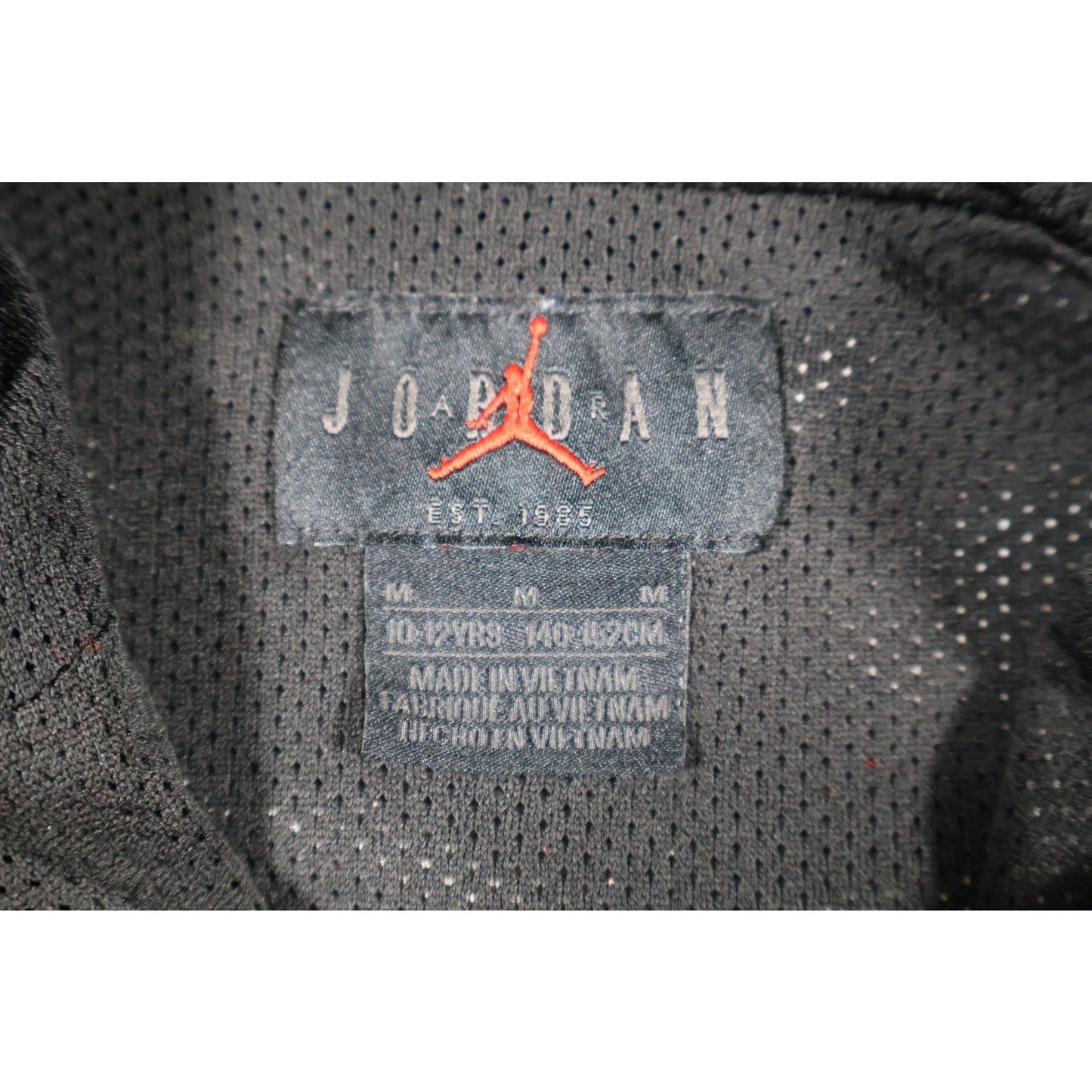 Jordan Jacket Boys Medium Camouflage Camo Nike Air Full Zip Hooded Windbreaker