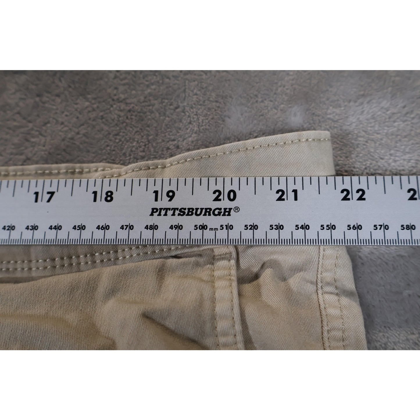 Red Head Shorts Mens 42 Khaki Beige Casual Classic Fit Cotton Pockets Outdoors