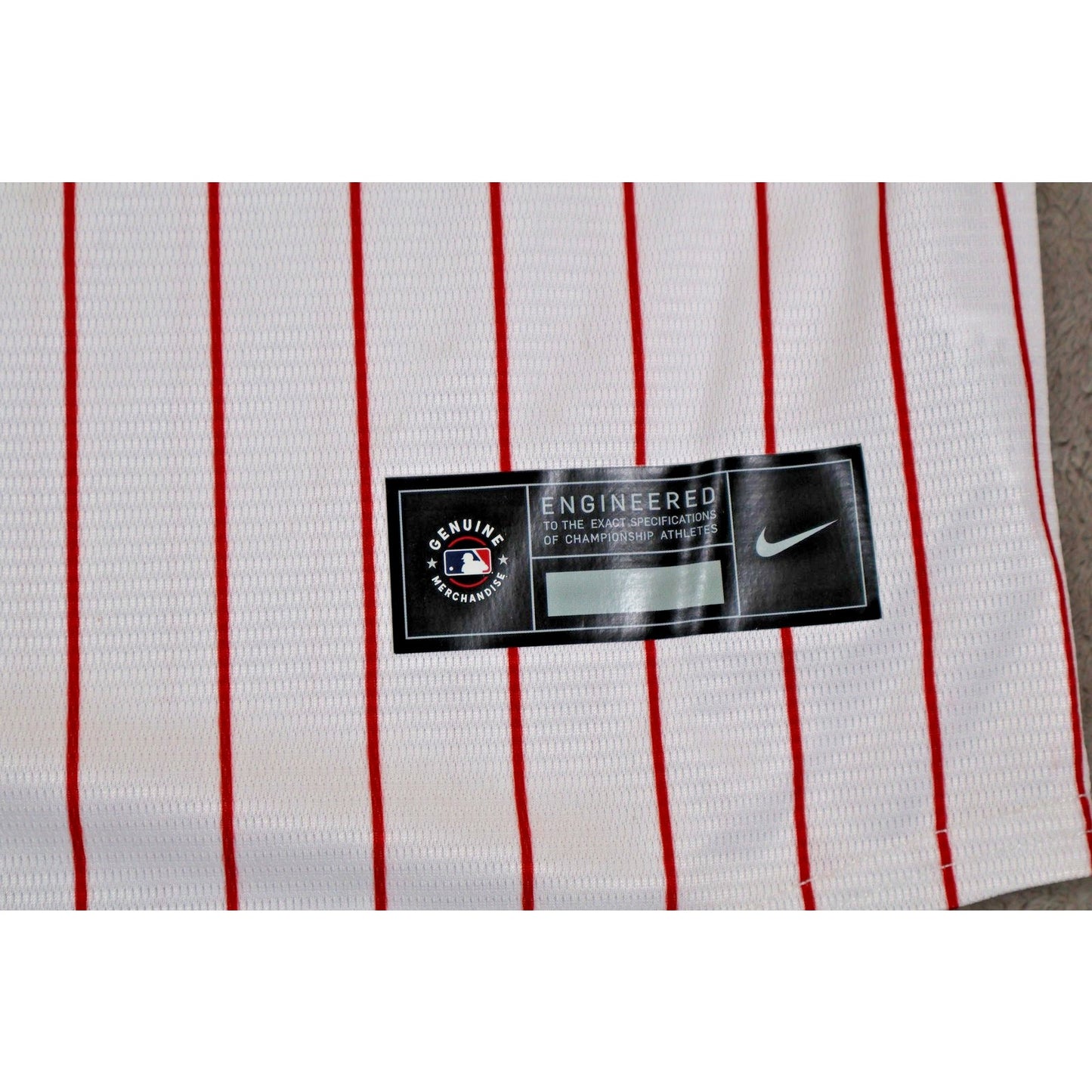 Philadelphia Phillies Jersey Mens Large MLB Baseball Bryce Harper 3 Nike Shirt