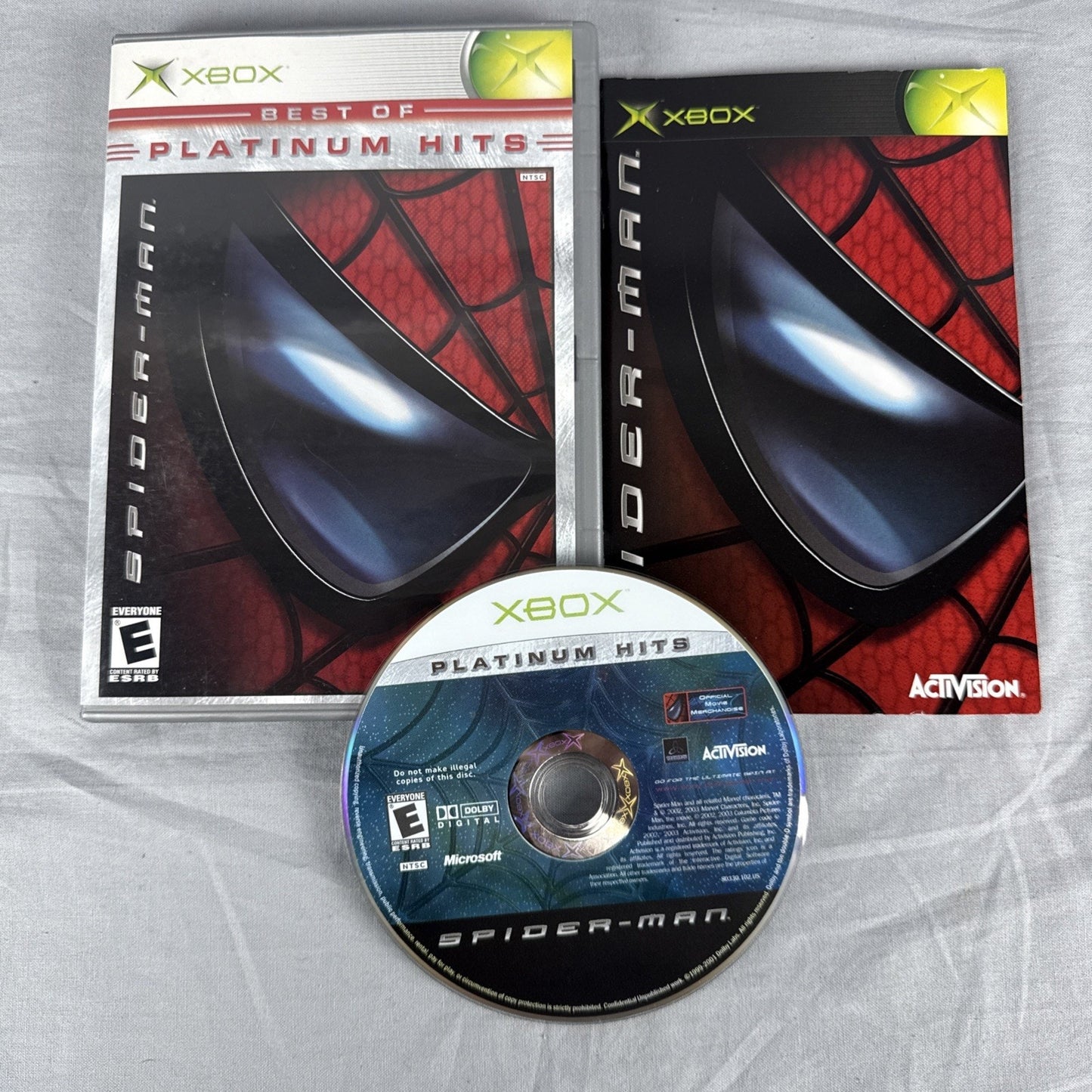 Spiderman: Platinum Hits (Microsoft Xbox, 2003)