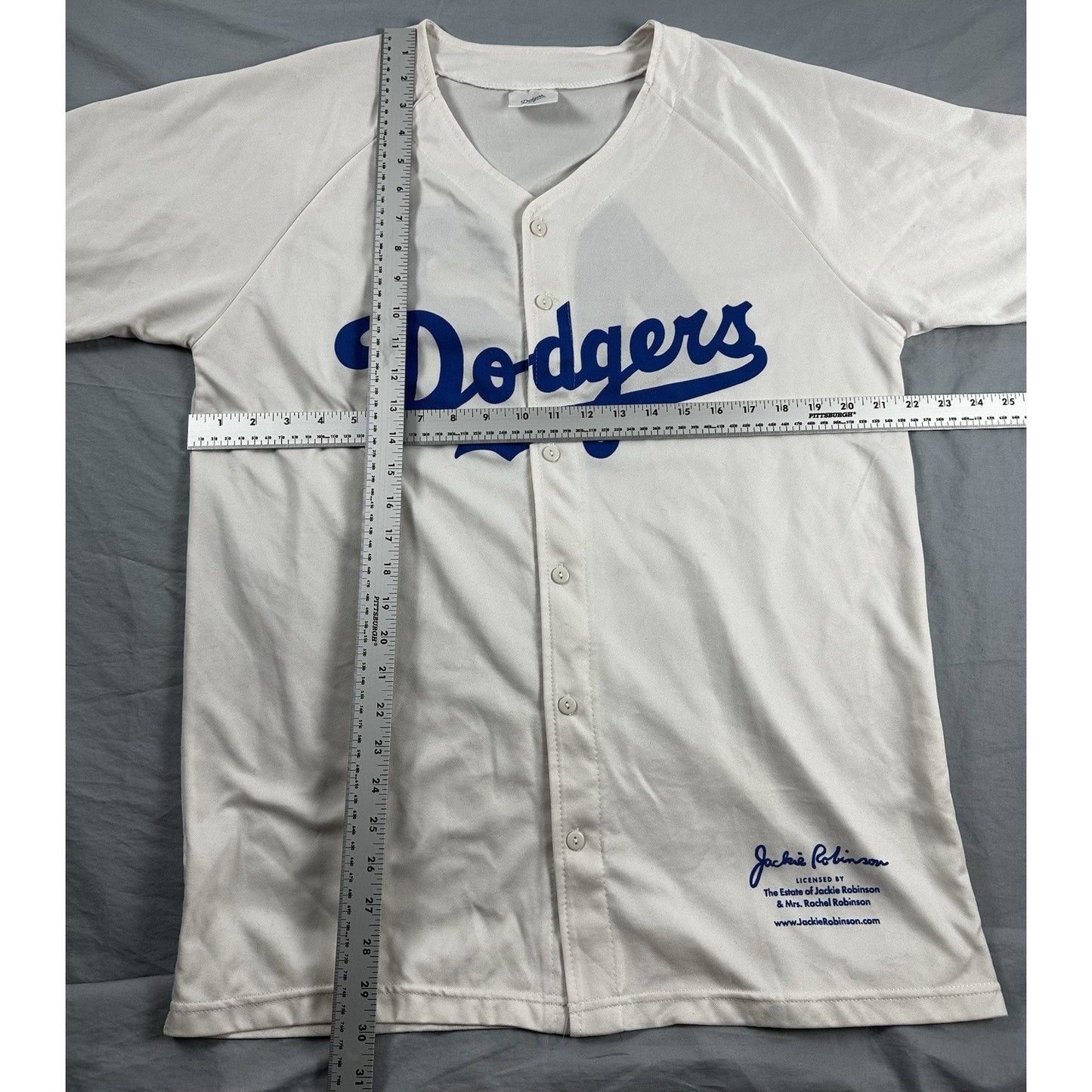 JACKIE ROBINSON Los Angeles DODGERS Baseball SGA Replica Size X-Large Jersey MLB