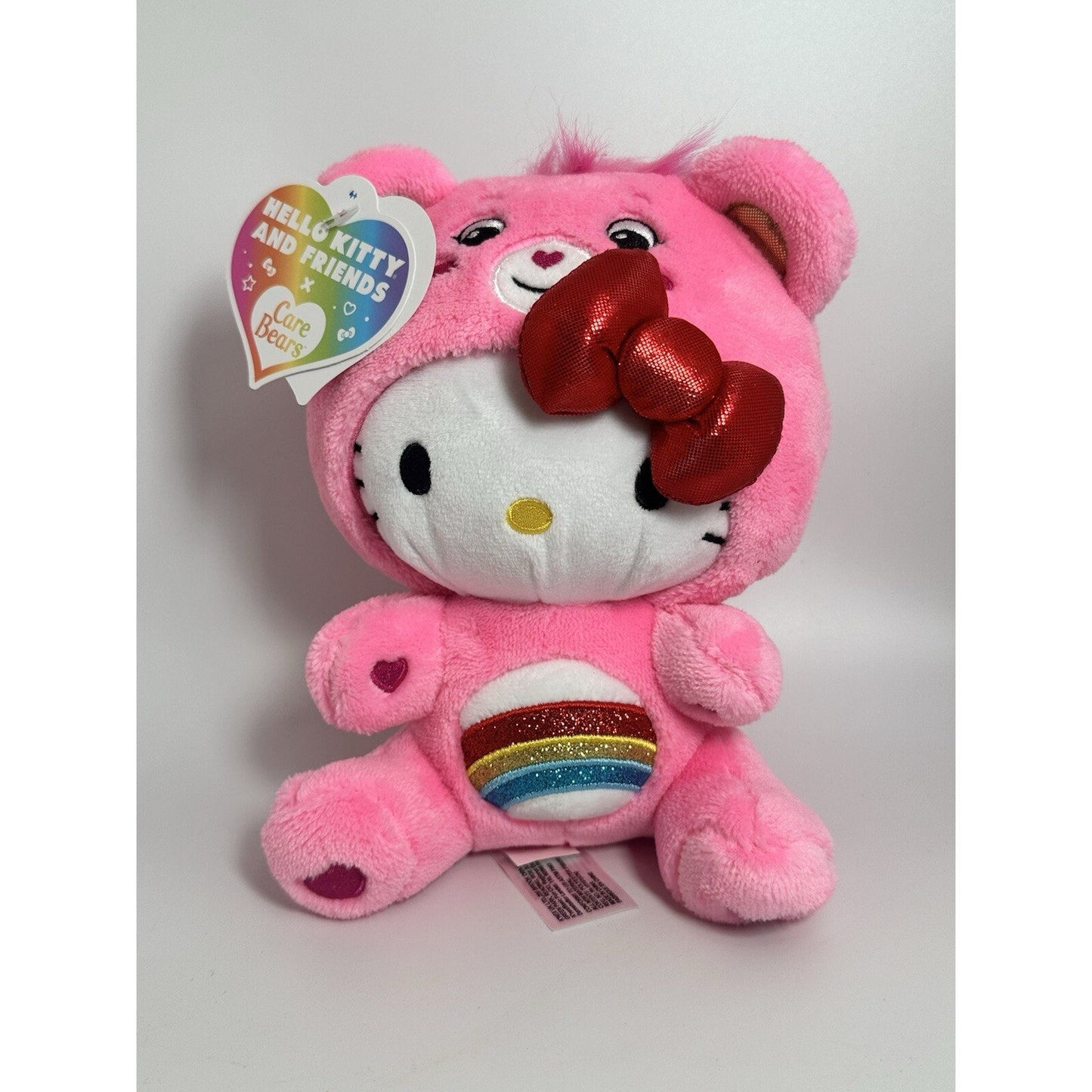 Hello Kitty Cheer Bear Plush - 8" Fun-Size, New!