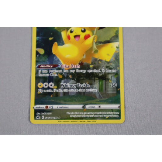 Pikachu GG30/GG70 Crown Zenith Galarian Gallery Ultra Rare Pokemon Card