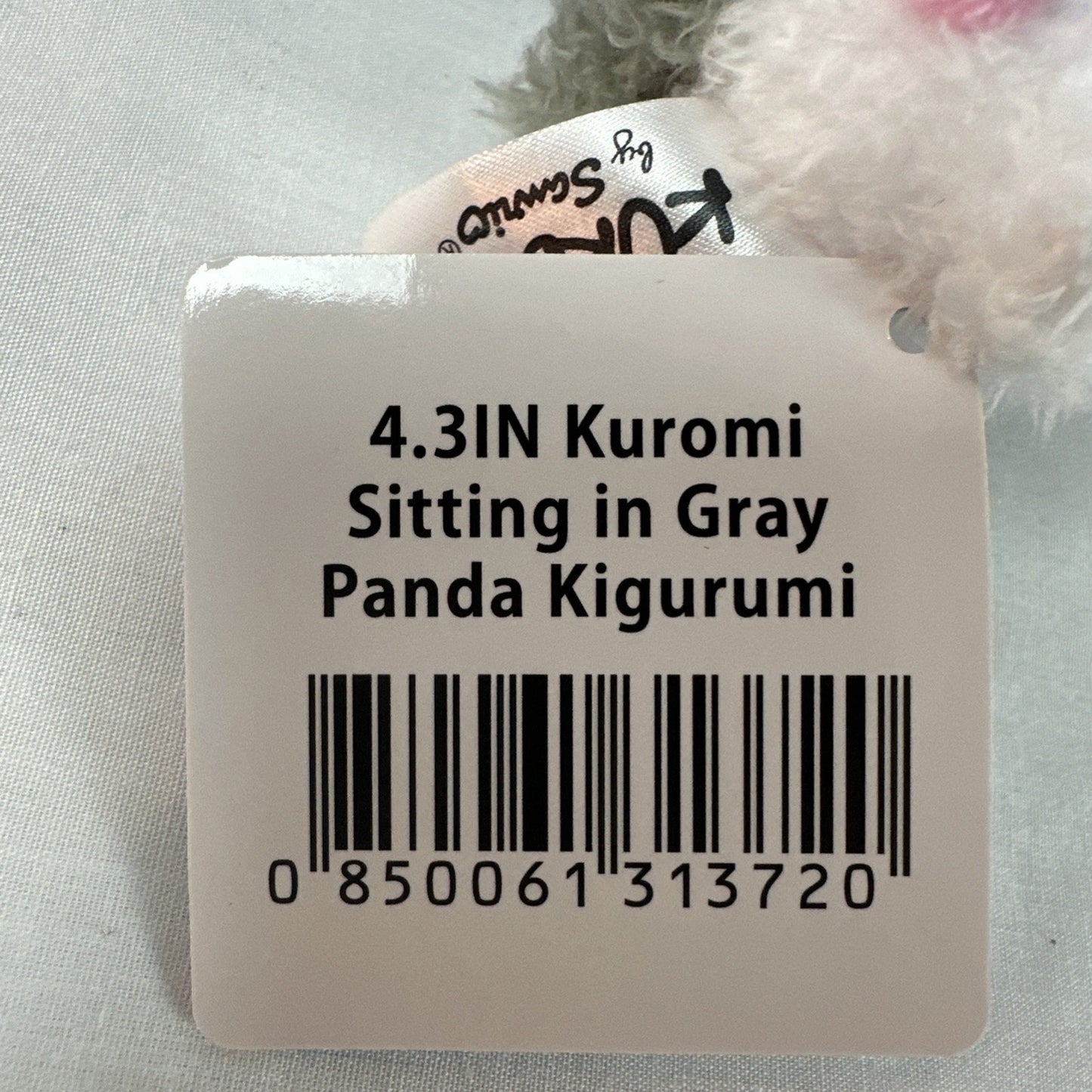 Round1 Arcade 2024 Sanrio Gray panda kigurumi Mini 4.3 IN