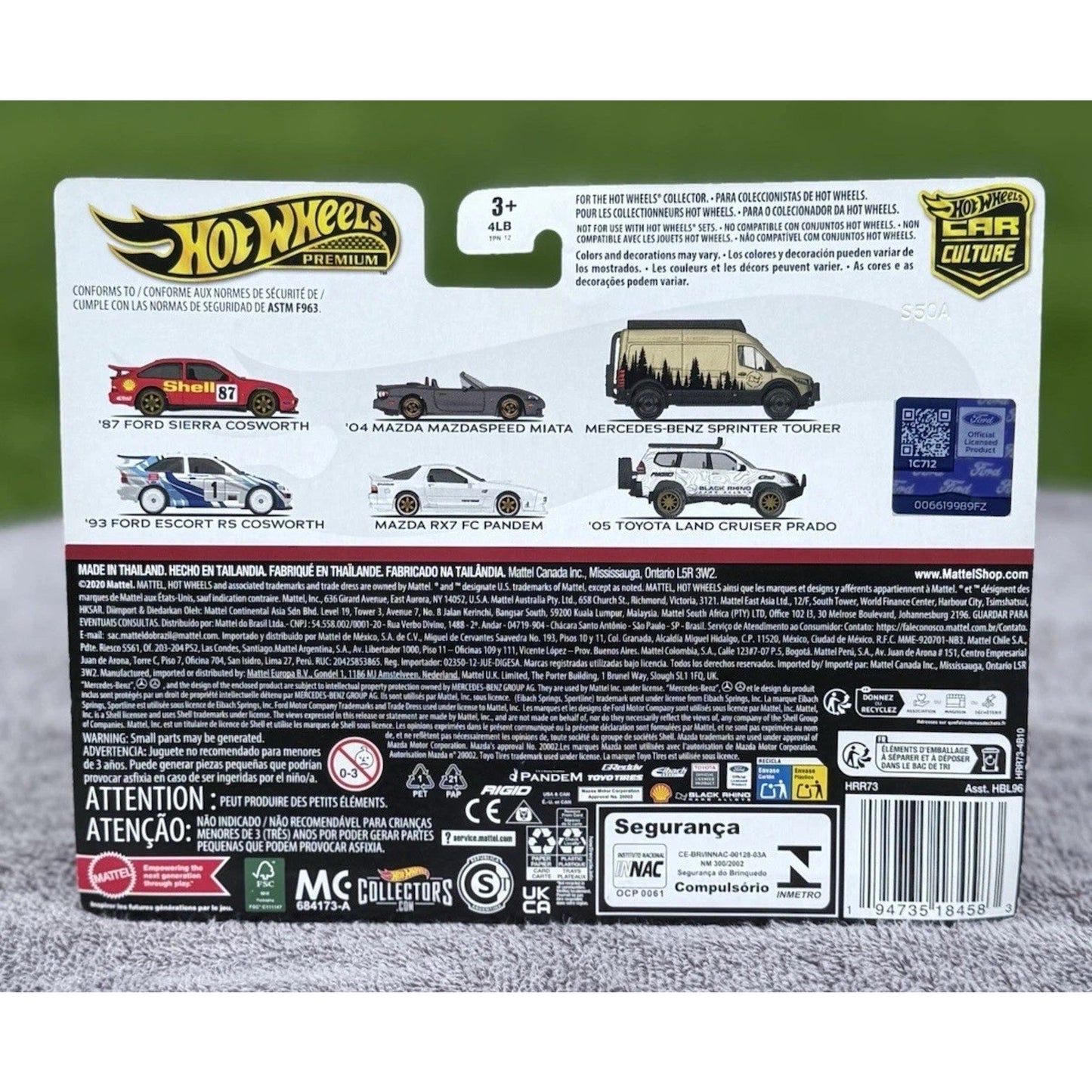 Hot Wheels Car Culture Twin Pack Ford Sierra & Escort