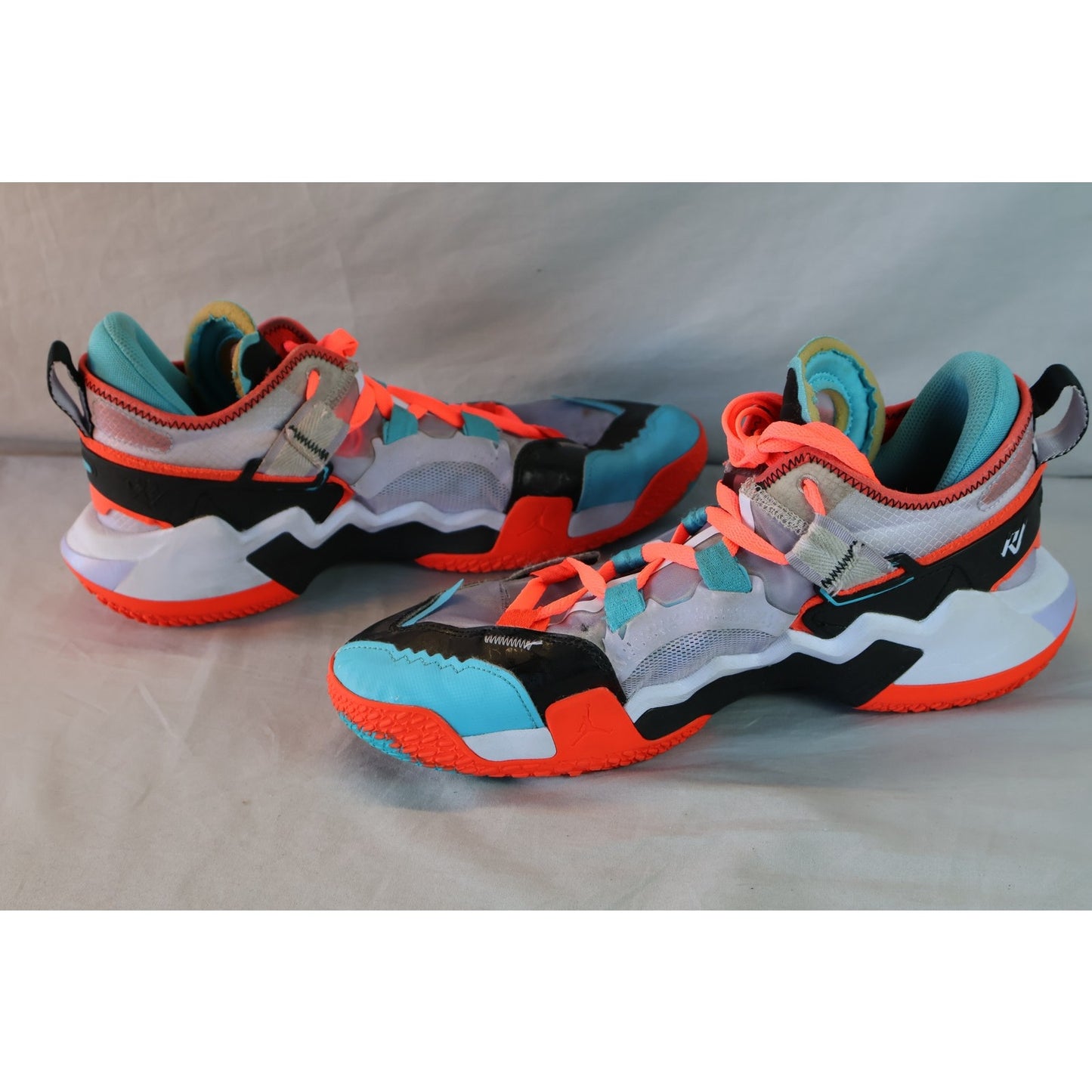 Jordan Why Not Zer0.4 Shoes Mens Size 10.5 Multicolor Basketball Russ Westbrook