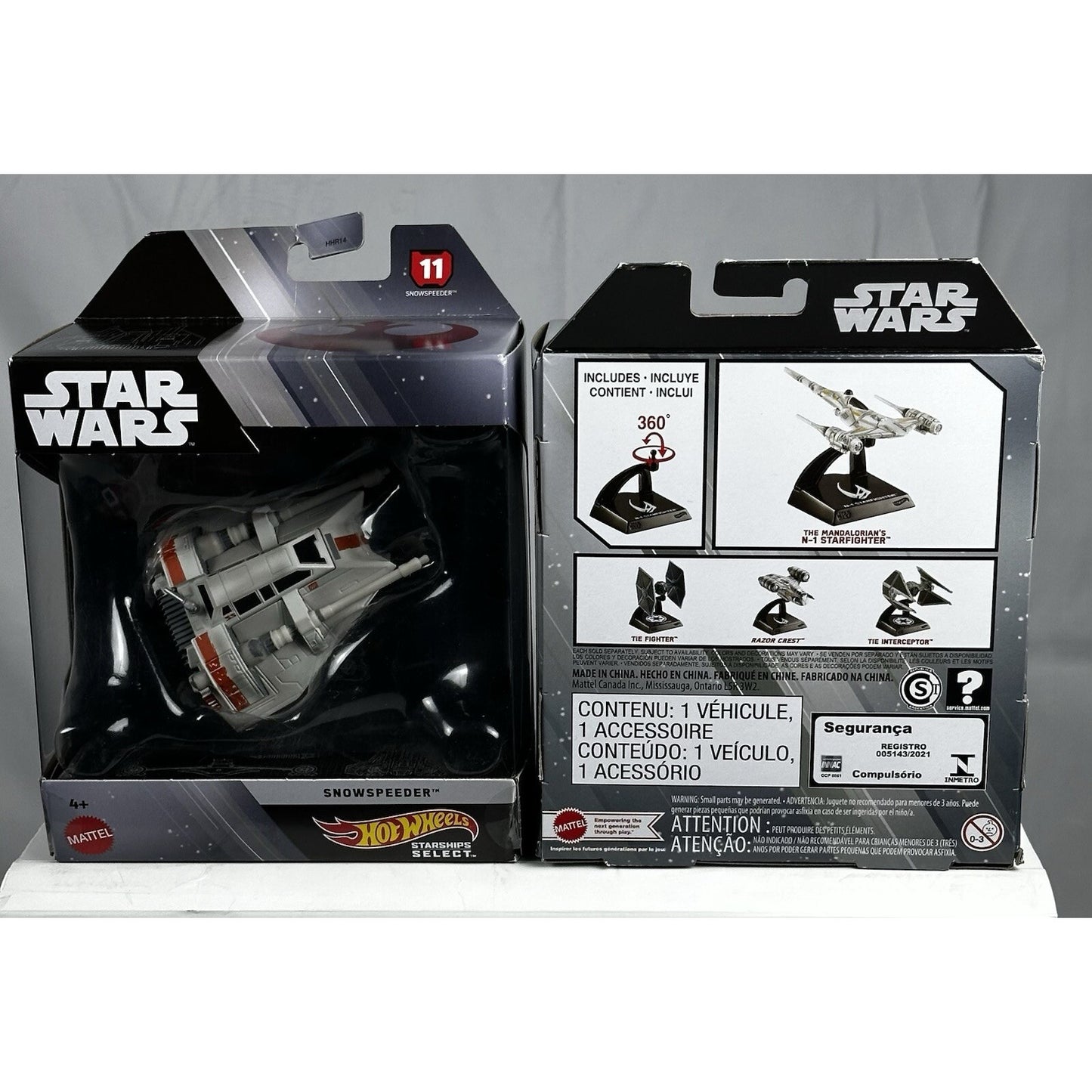 Hot Wheels Star Wars N-1 Starfighter & Snowspeeder Set
