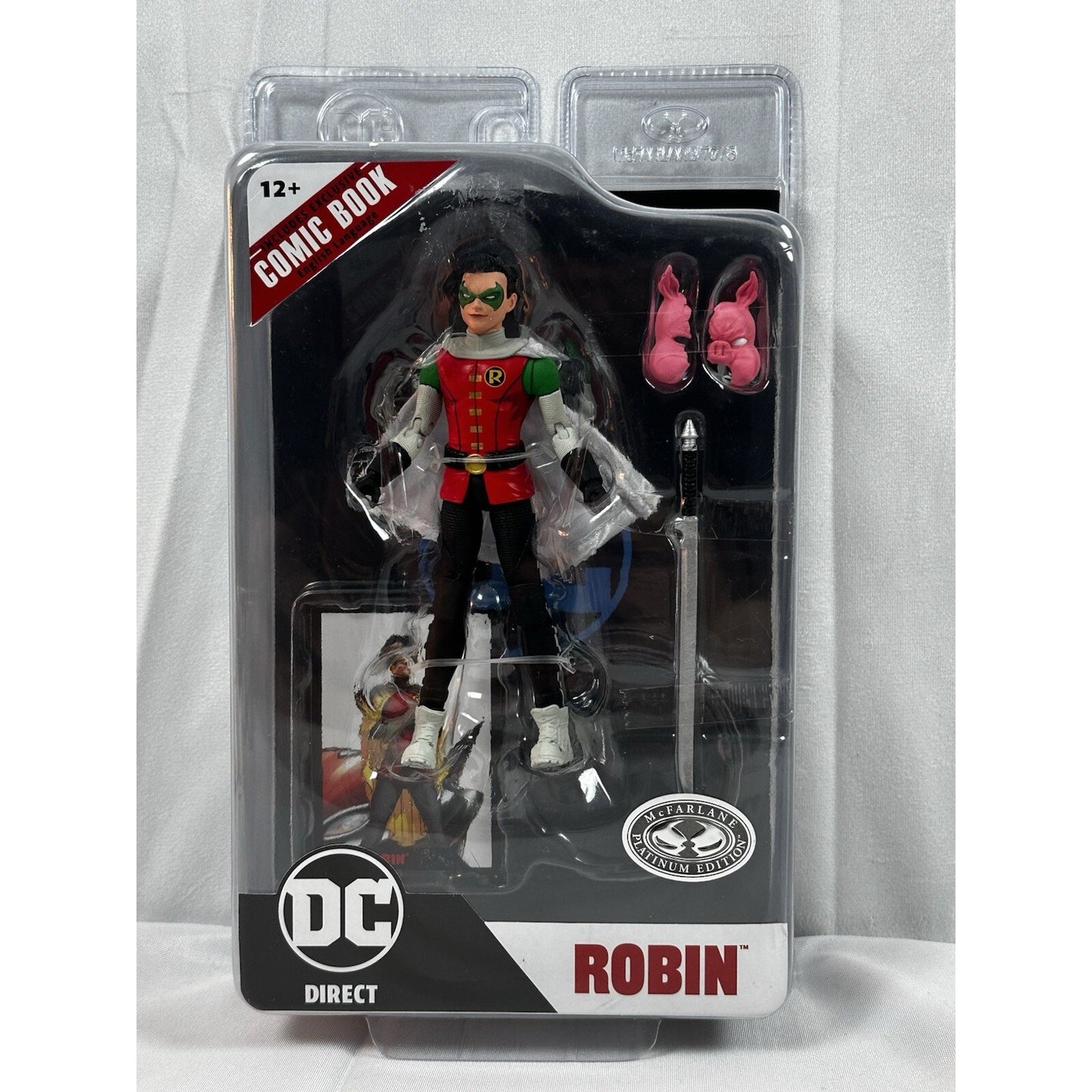 Mcfarlane DC DIRECT DC Multiverse Comics Page Punchers Batman Reborn - ROBIN 7"