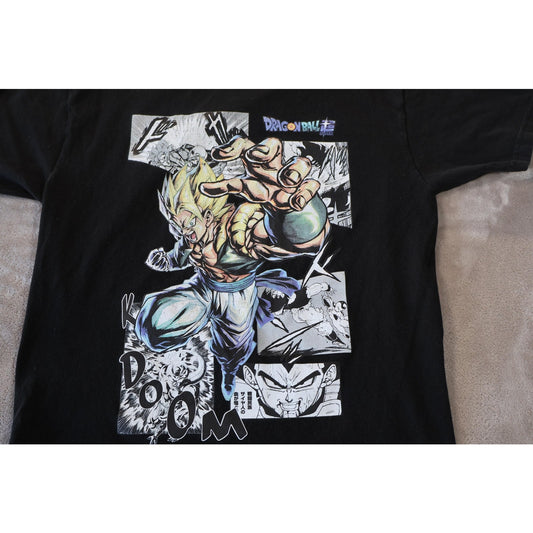Dragon Ball Super Shirt Mens Medium Black Goku Super Saiyan Anime Graphic Tee