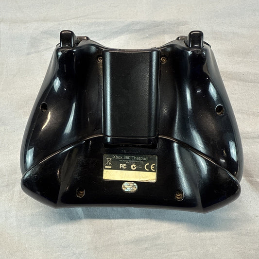 Xbox 360 Controller With Chatpad Keyboard Microsoft Black - Genuine