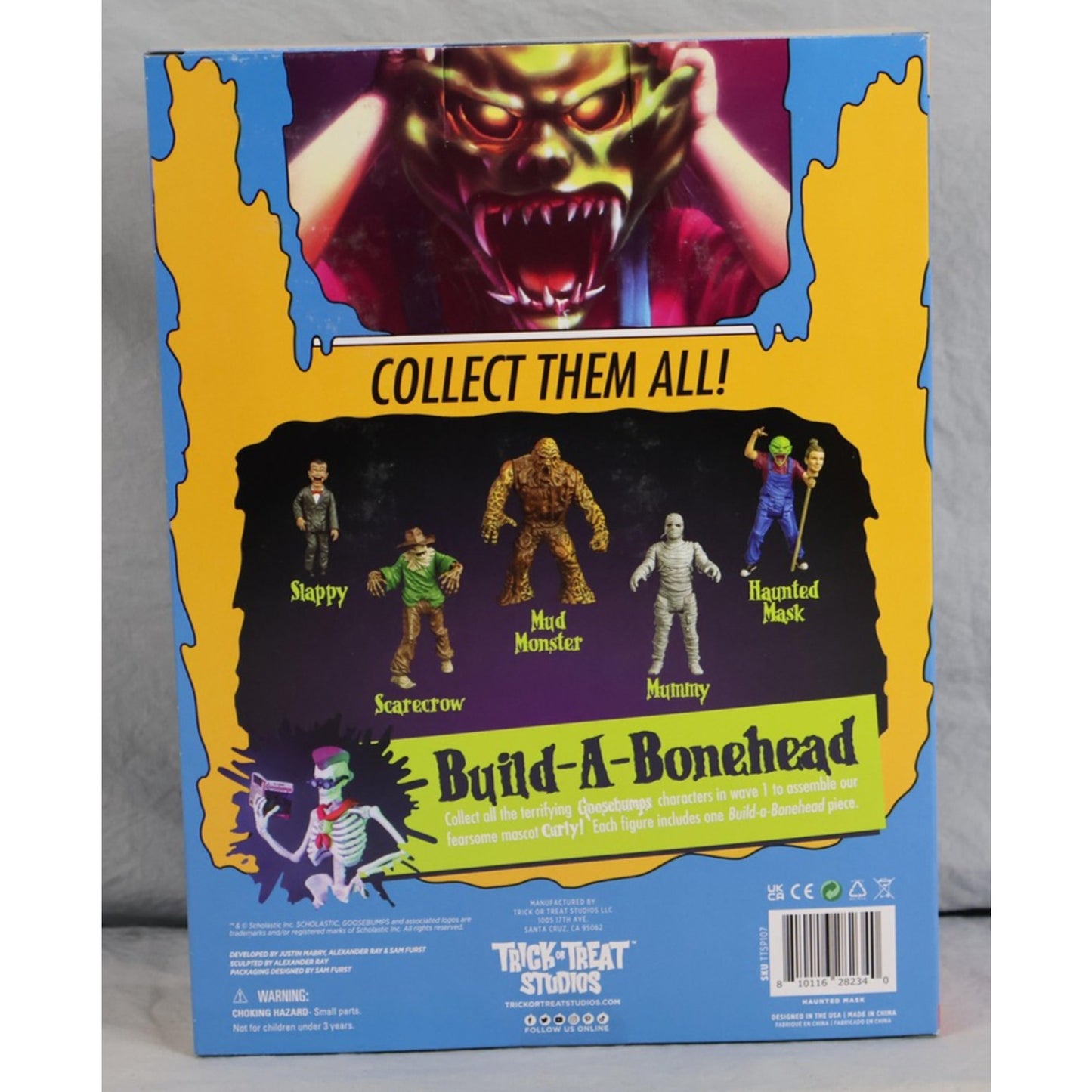 Goosebumps The Haunted Mask Action Figure #11 Trick or Treat Studios NIB Toy