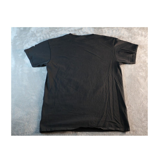 Crooks & Castles Shirt Mens Medium Black Medusa Snakes Graphic Tee LA Streetwear