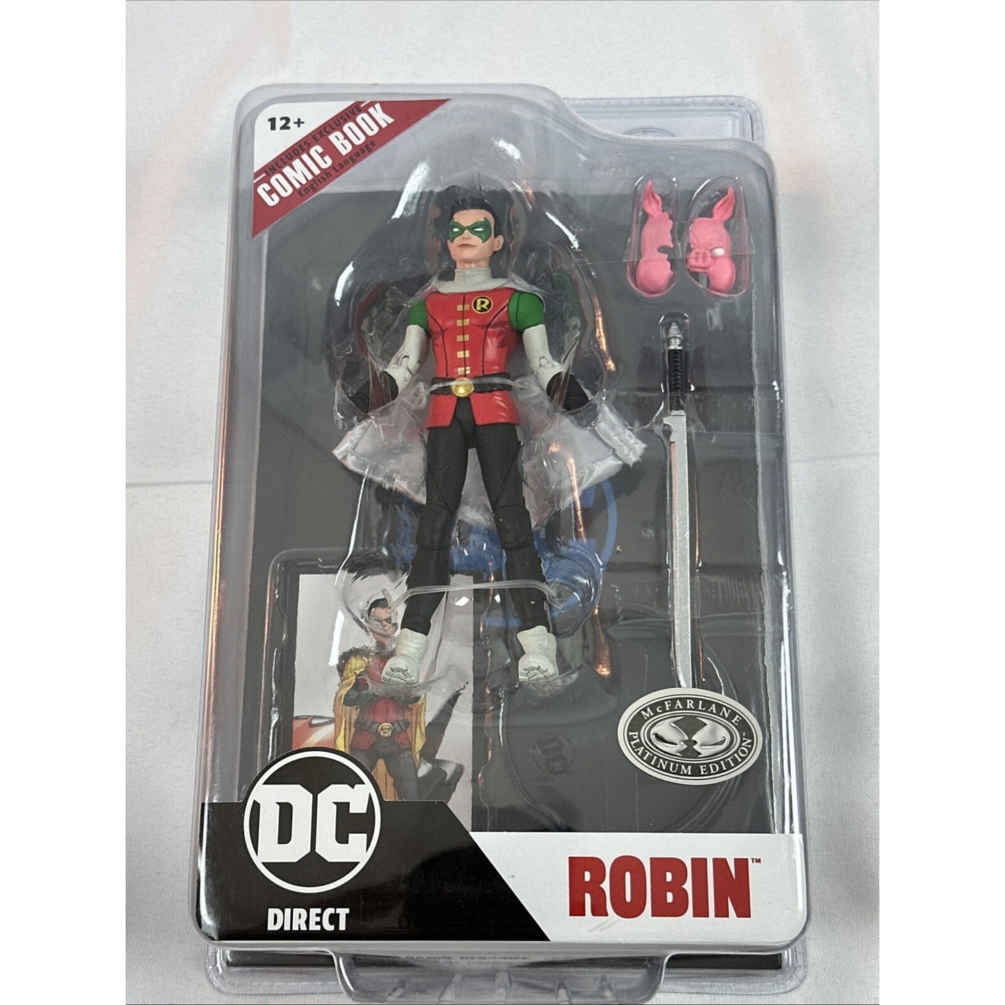 Mcfarlane DC DIRECT DC Multiverse Comics Page Punchers Batman Reborn - ROBIN 7"