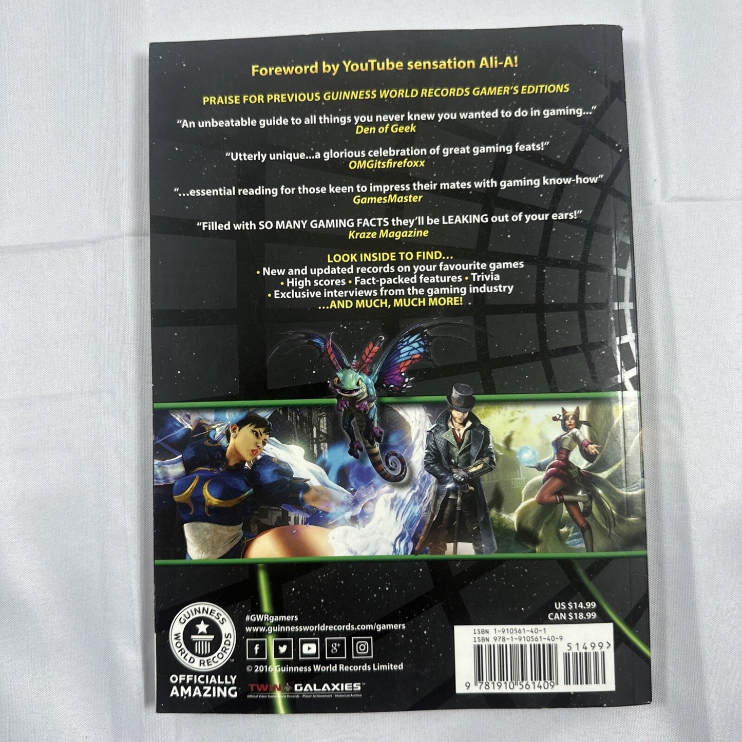 Guinness World Records 2013 2016 2017 Gamer’s Edition Lot
