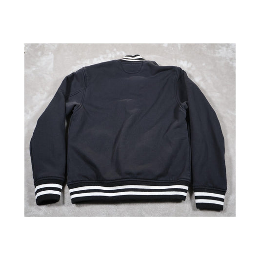 American Apparel Varsity Jacket Mens Large Skunk Stinking Up Streets Made in USA