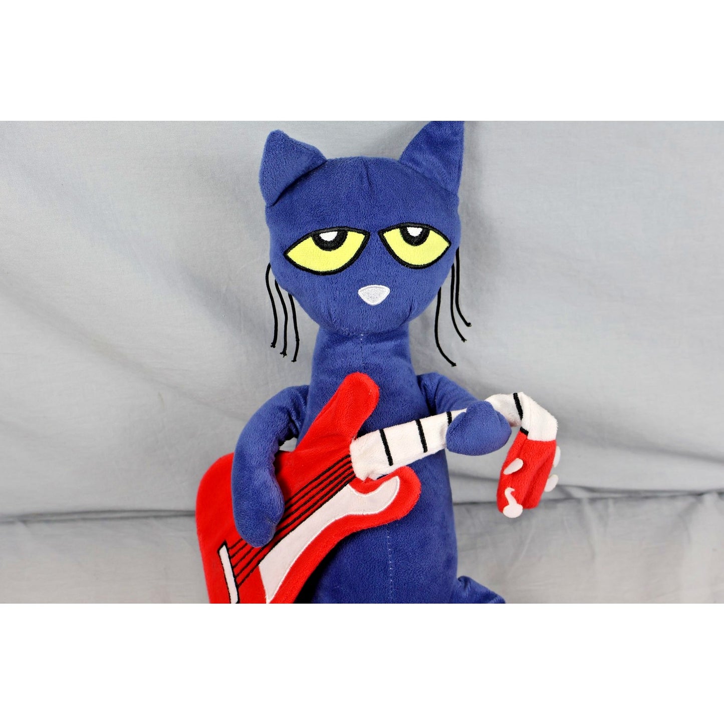 Pete the Cat Plush Doll Guitar Red Shoes 16" MerryMakers Stuffed Animal 2010