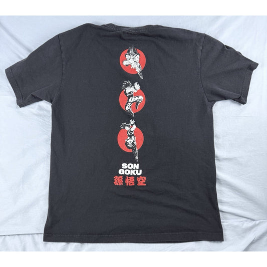 Dragon Ball Z Goku Toei Animation Black T-Shirt - Medium