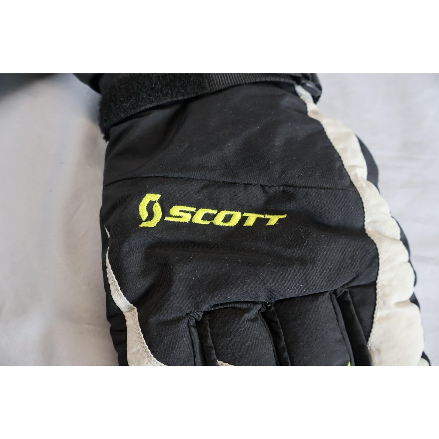 Scott Winter Gloves Large L/9 Black Insulated Ski Snowboard Waterproof Mens