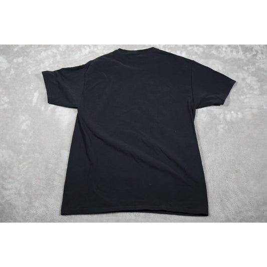 Dragon Ball Z Shirt Mens Medium Black Super Saiyan Goku Kamehameha Anime Tee