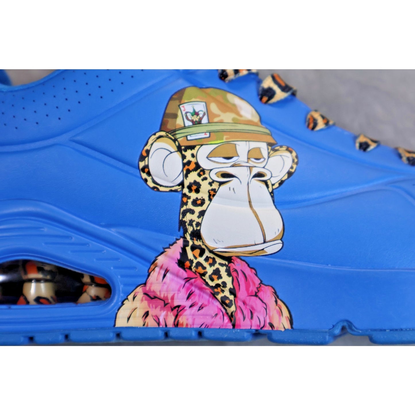 Skechers Dr Bombay Shoes Mens Size 9 Blue Snoop Dogg Collab Leopard Laces