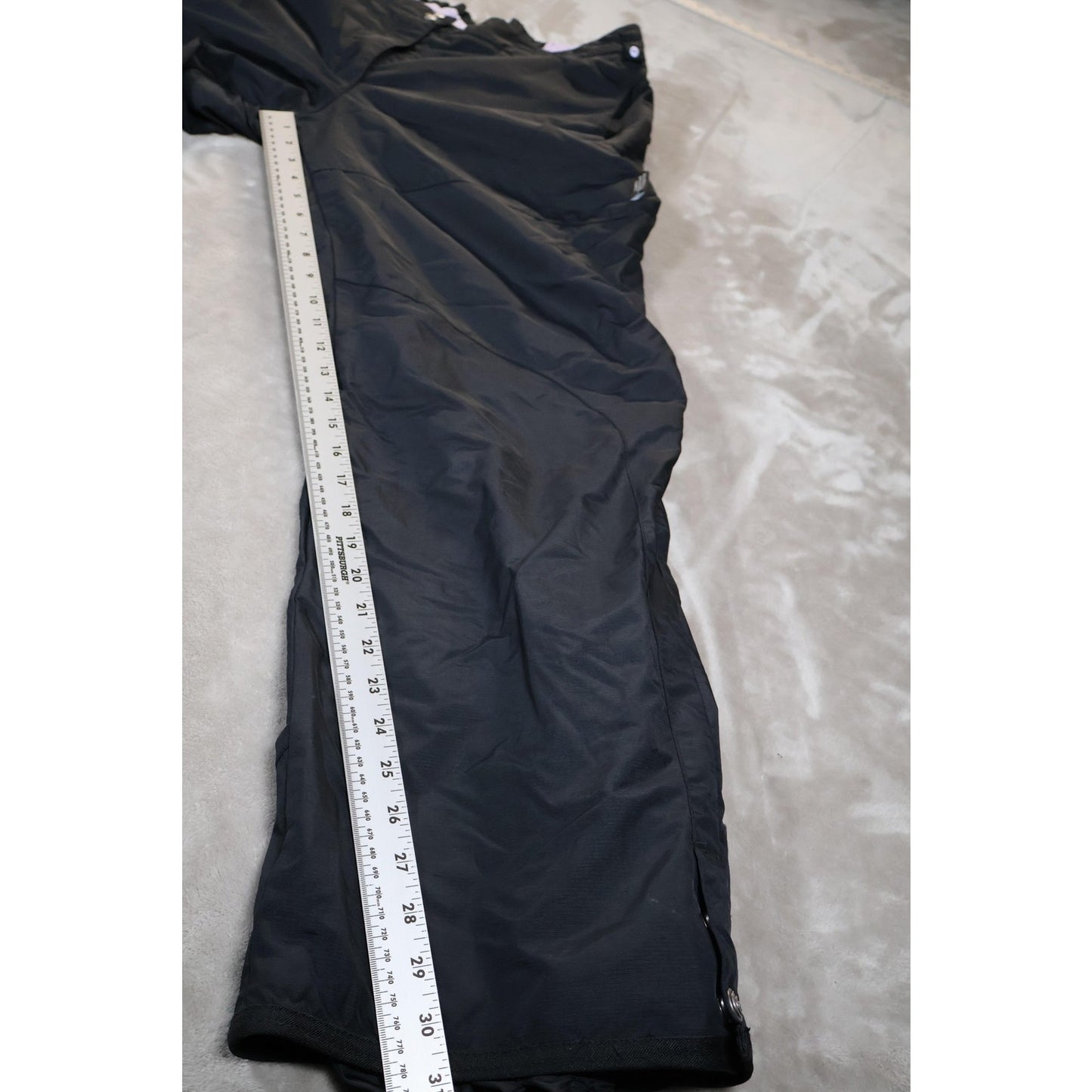 Columbia Convert Snow Pants Womens Large Black Waterproof Breathable Fabric Ski