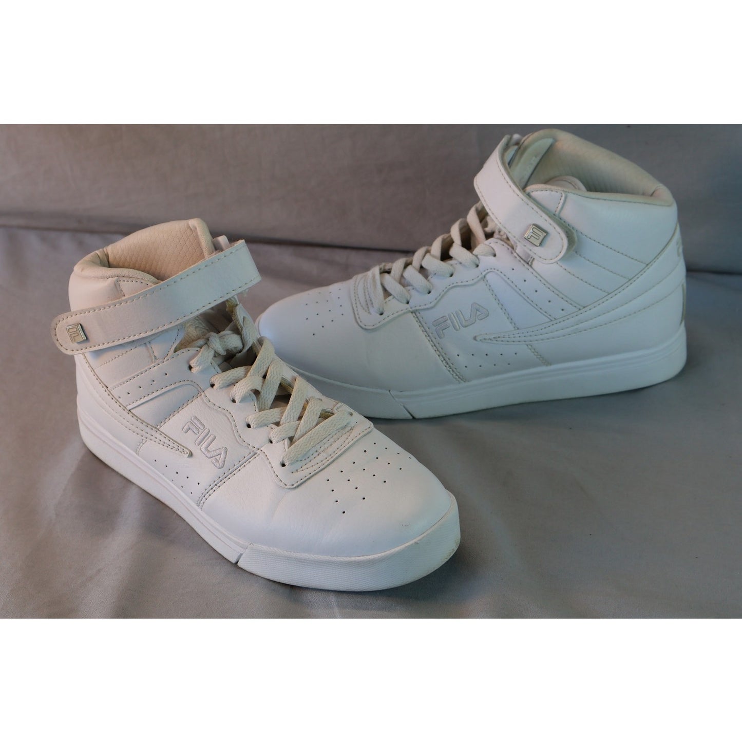 Fila Shoes Mens Size 9 High Top Strap Basketball Classic 5CM00101-100 Sneakers
