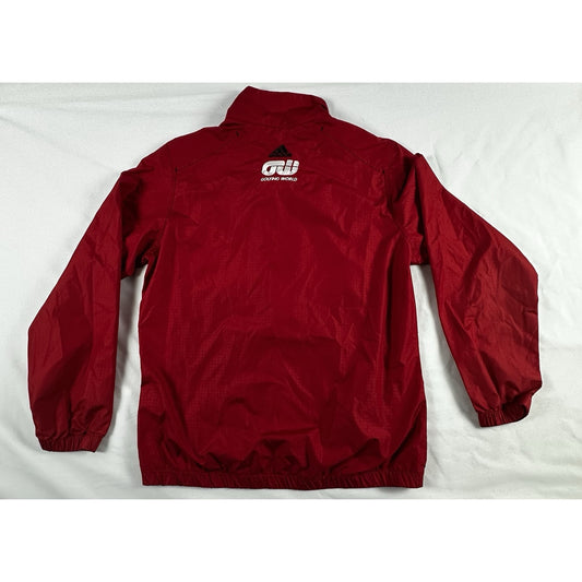 Adidas Red Climaproof Full Zip Jacket Medium X26100