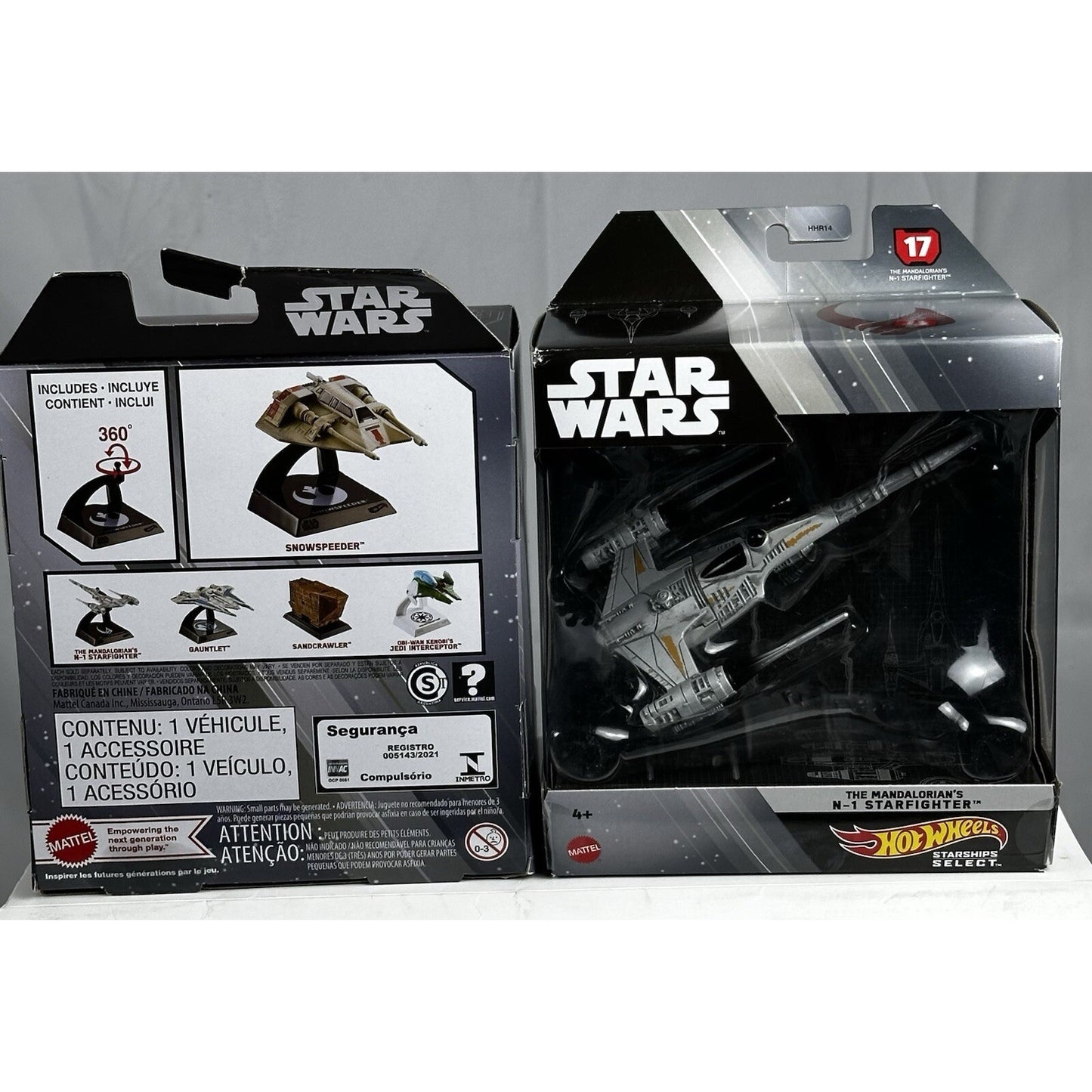 Hot Wheels Star Wars N-1 Starfighter & Snowspeeder Set