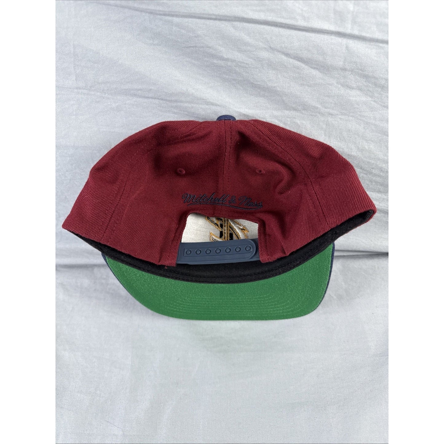 NBA Cleveland Cavaliers Maroon & Blue Mitchell and Ness Snapback Hat Cap