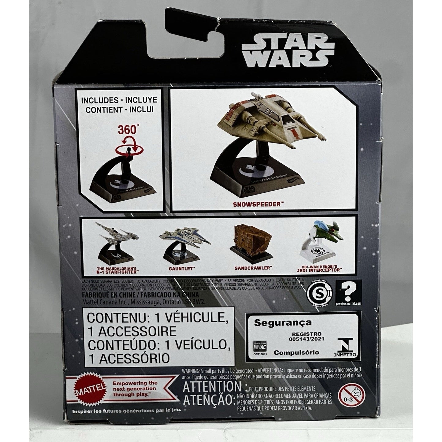 Hot Wheels Star Wars N-1 Starfighter & Snowspeeder Set
