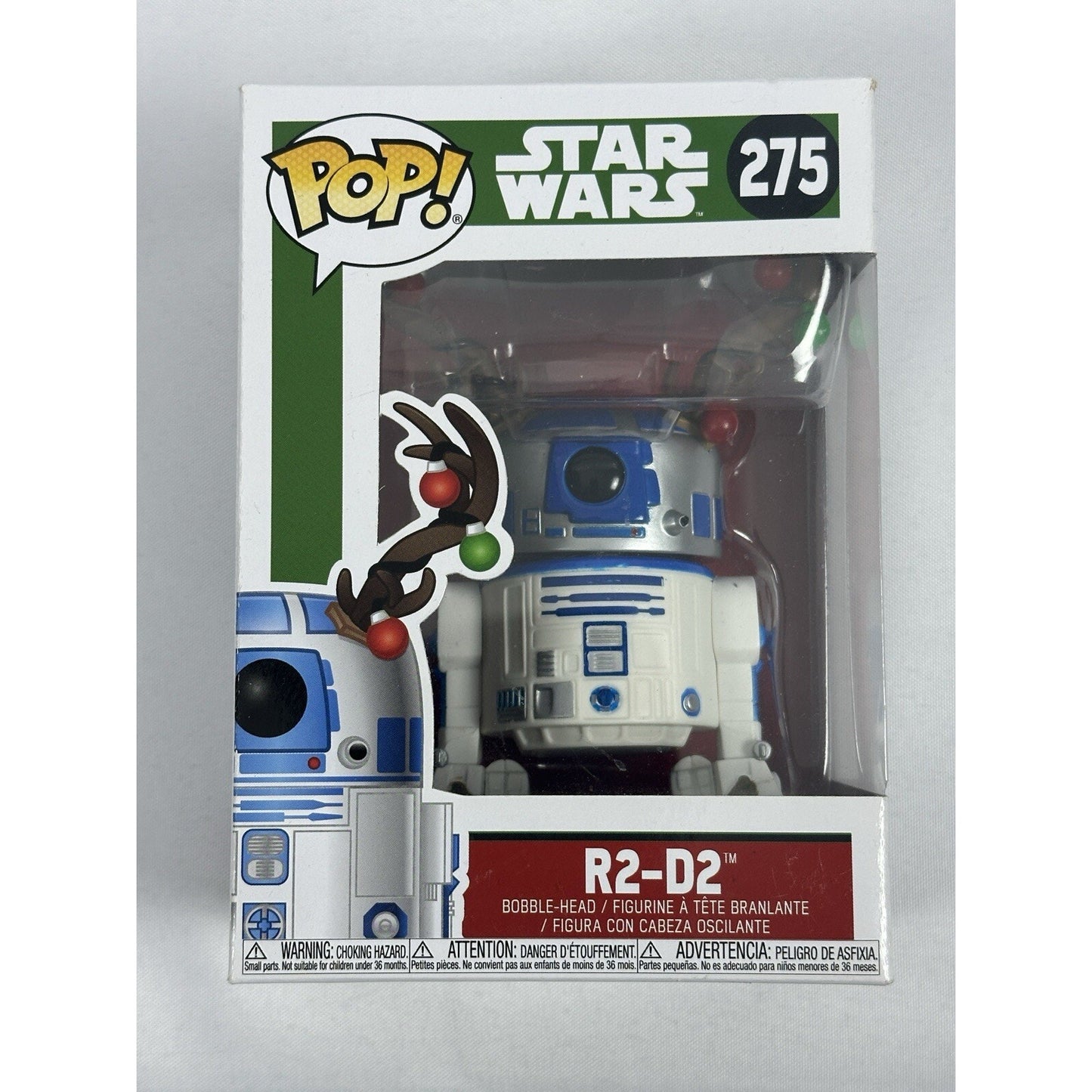 Funko POP Star Wars Holiday C-3PO Santa R2D2 Antlers Lot New