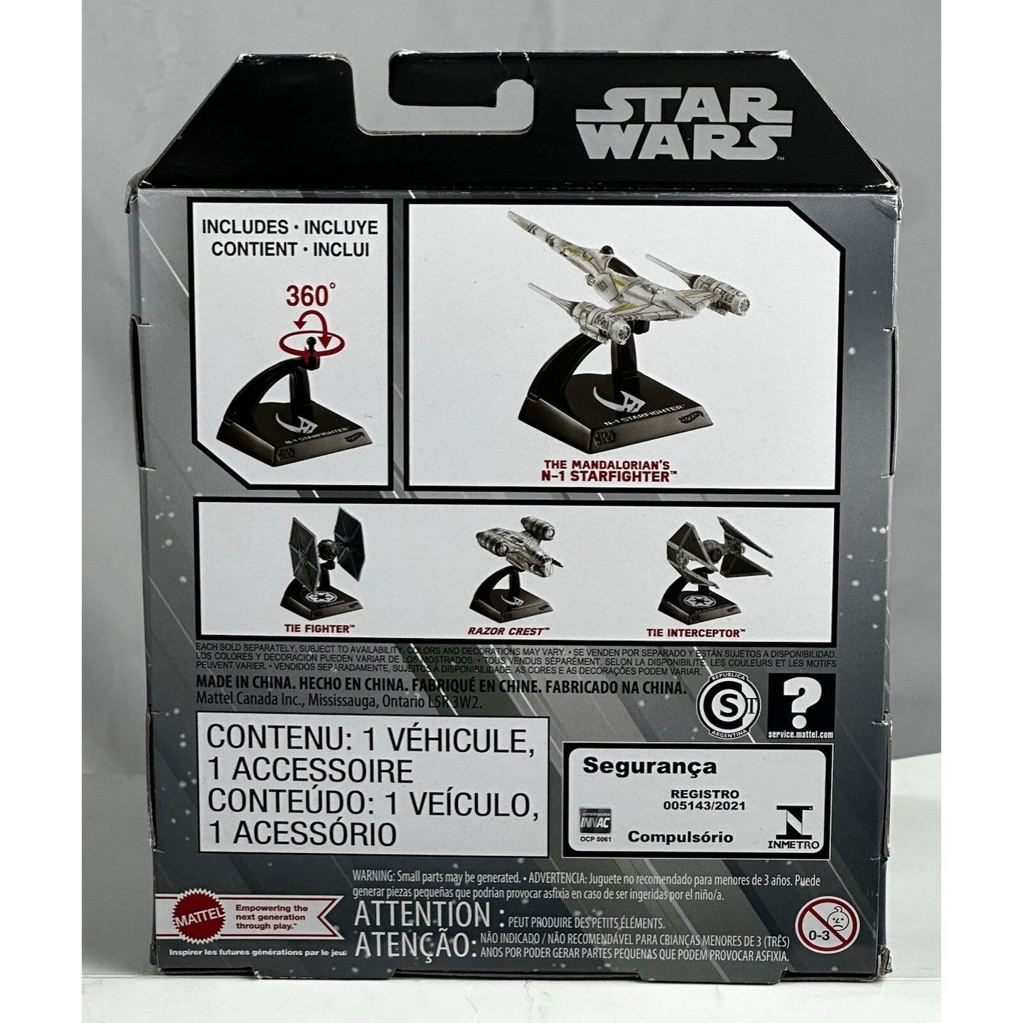 Hot Wheels Star Wars N-1 Starfighter & Snowspeeder Set