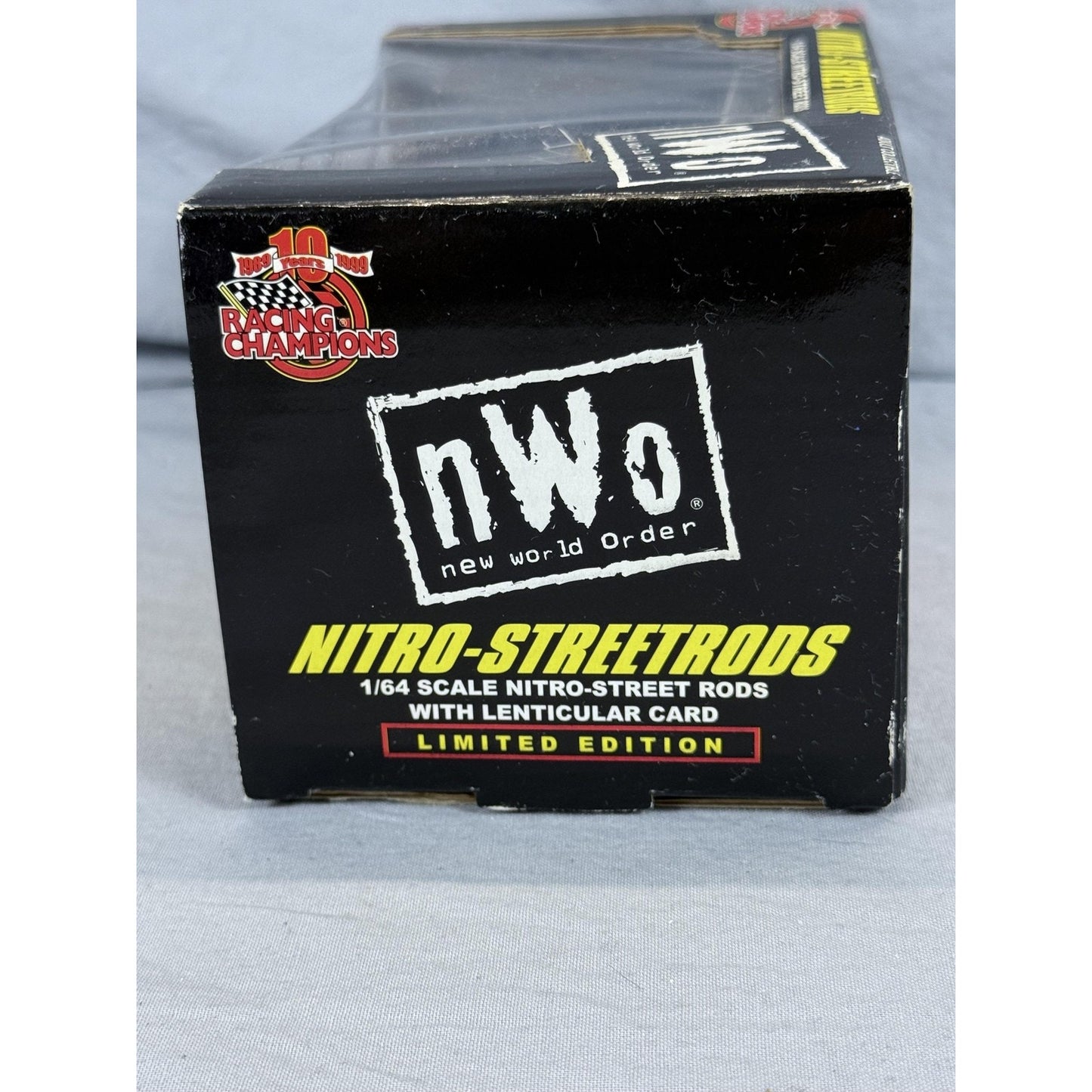 Vintage 1999 Racing Champions WCW nWo Nitro-Streetrods 1/64 Die-Cast Boxed