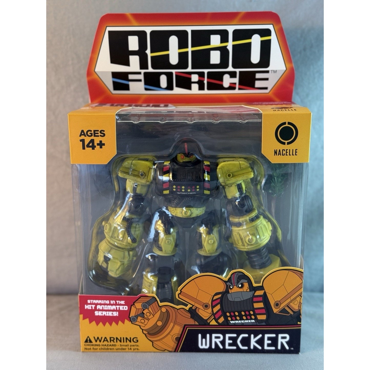 Robo Force MAXX 89 , Wrecker Action Figure Lot Nacelle Toys NEW