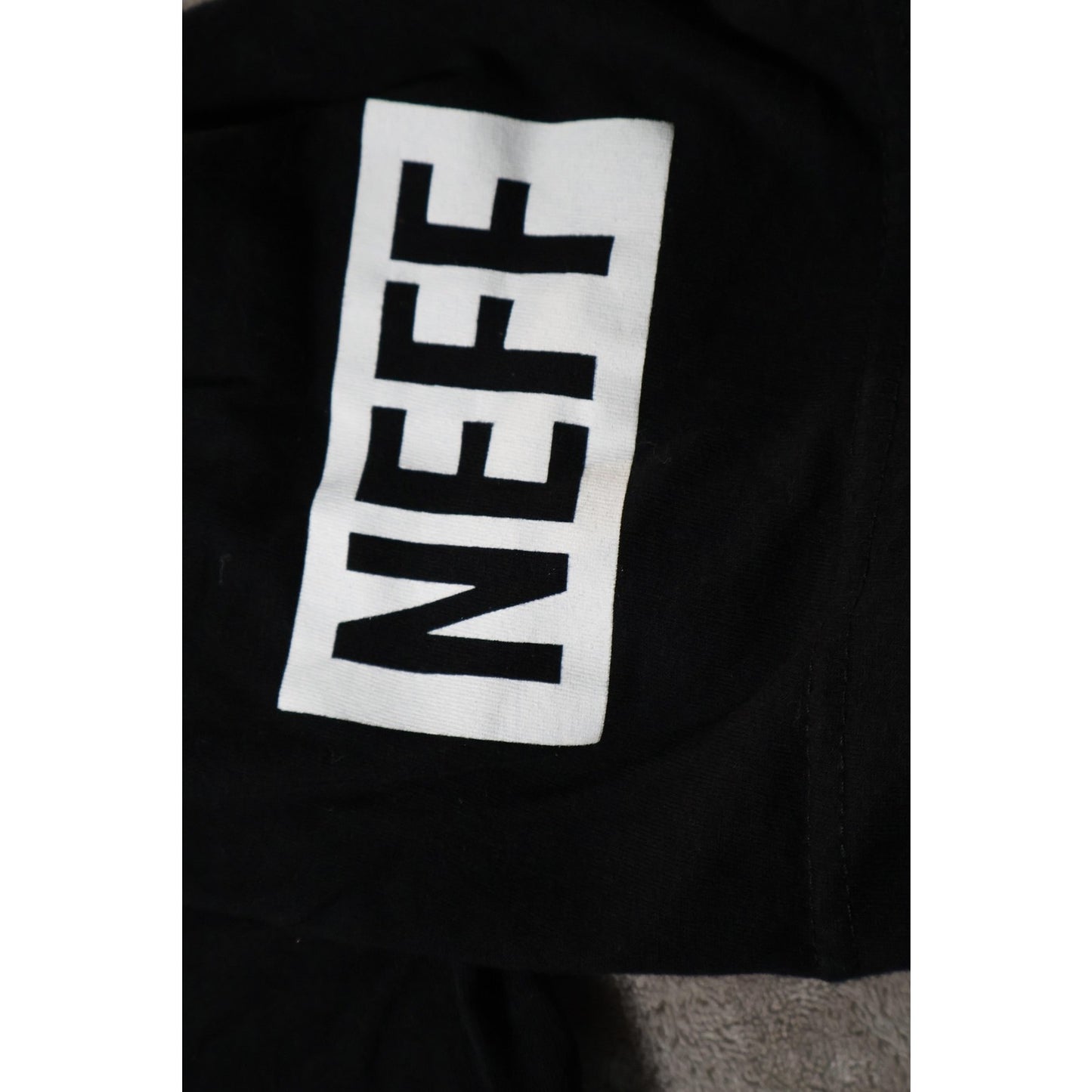 Bart Simpson Shirt Mens Large Black Neff Simpsons Skateboard Graphic Tee 2010s