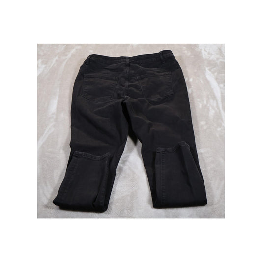 Flying Monkey Jeans Womens 31 Black Stretch Denim Skinny Pants Style F4207