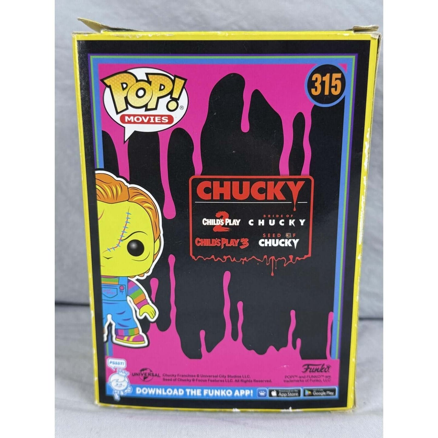 Funko Pop Chucky 315 Entertainment Earth Exclusive Bride of Chucky Figure Movies