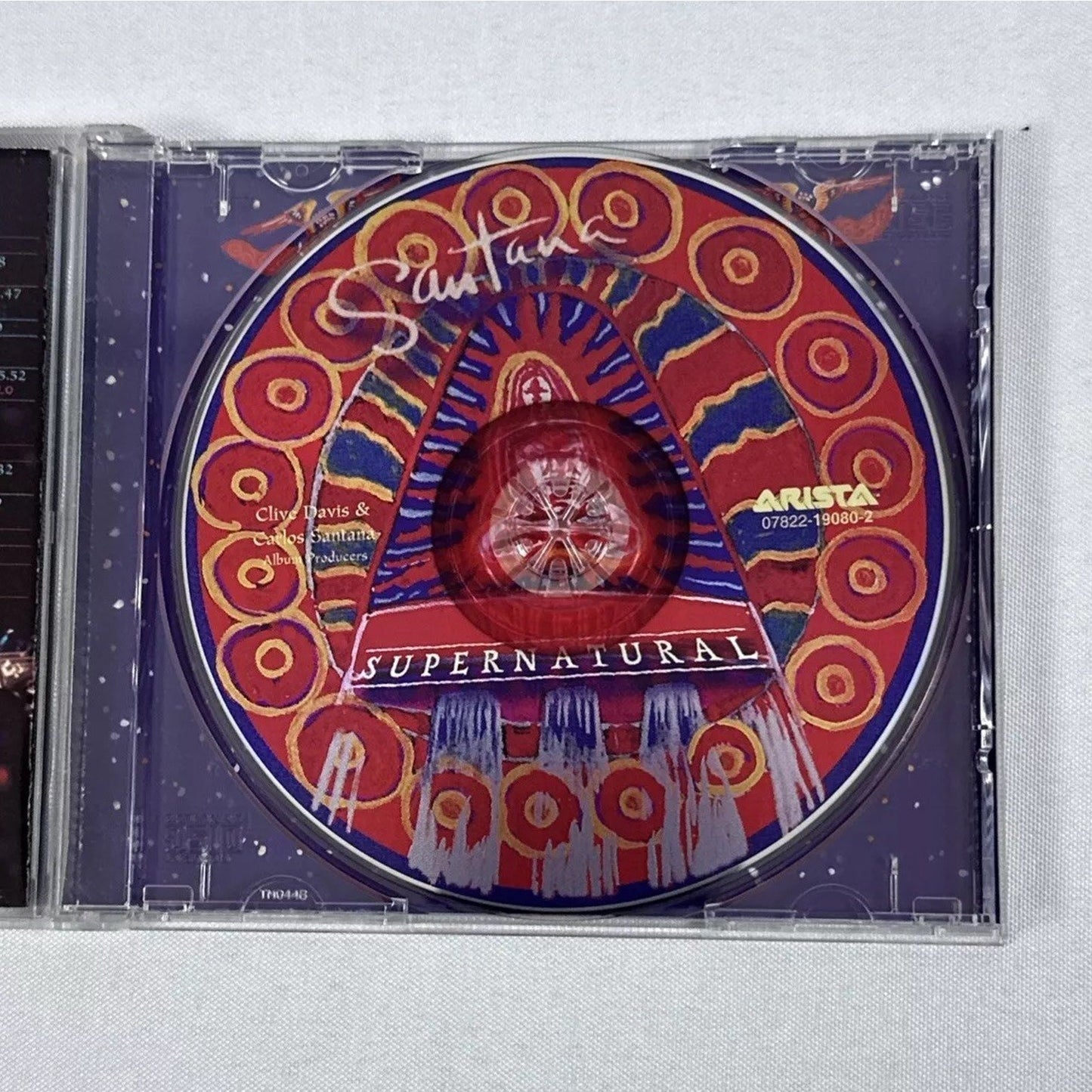 Santana - Supernatural (CD, 1999) With Original Receipt