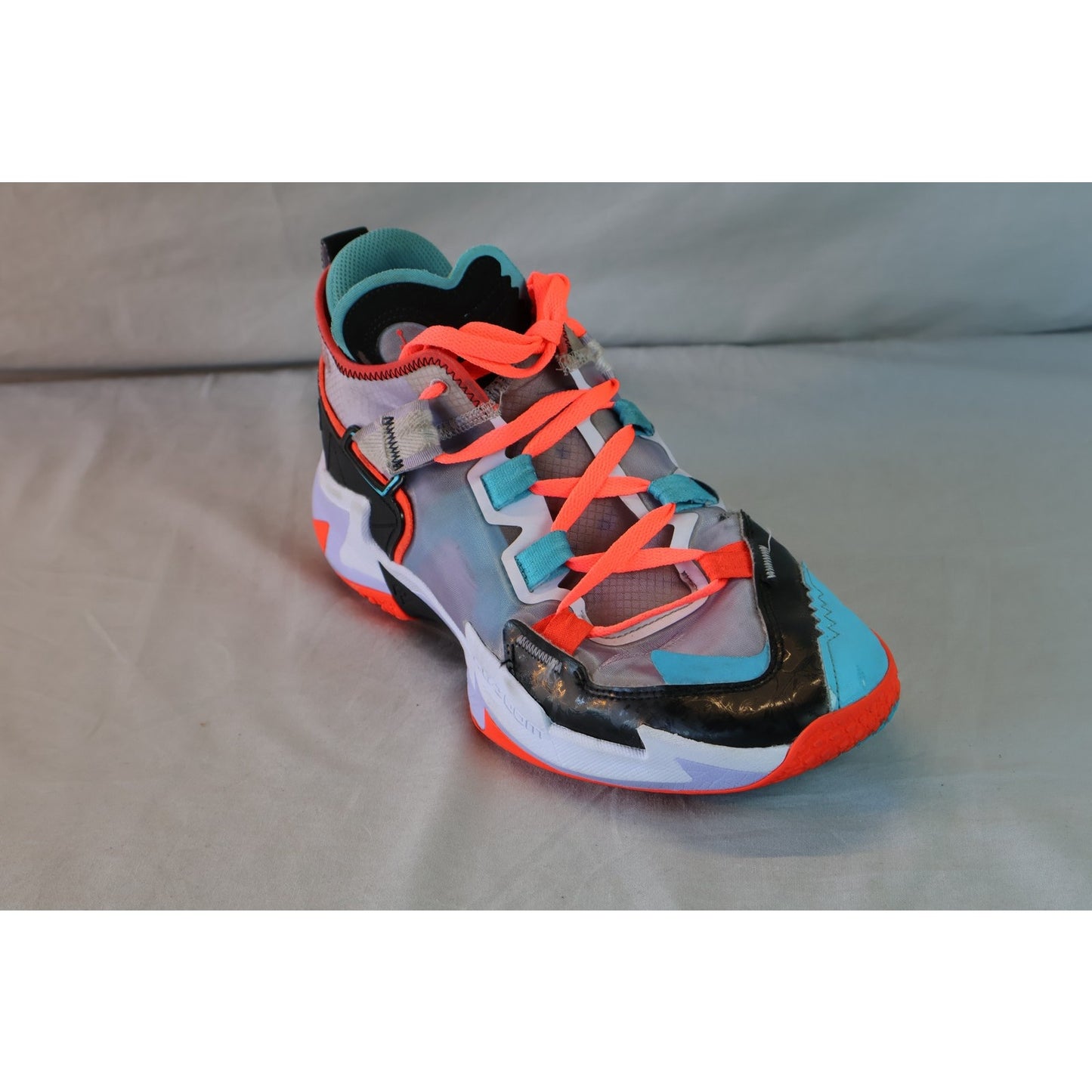 Jordan Why Not Zer0.4 Shoes Mens Size 10.5 Multicolor Basketball Russ Westbrook