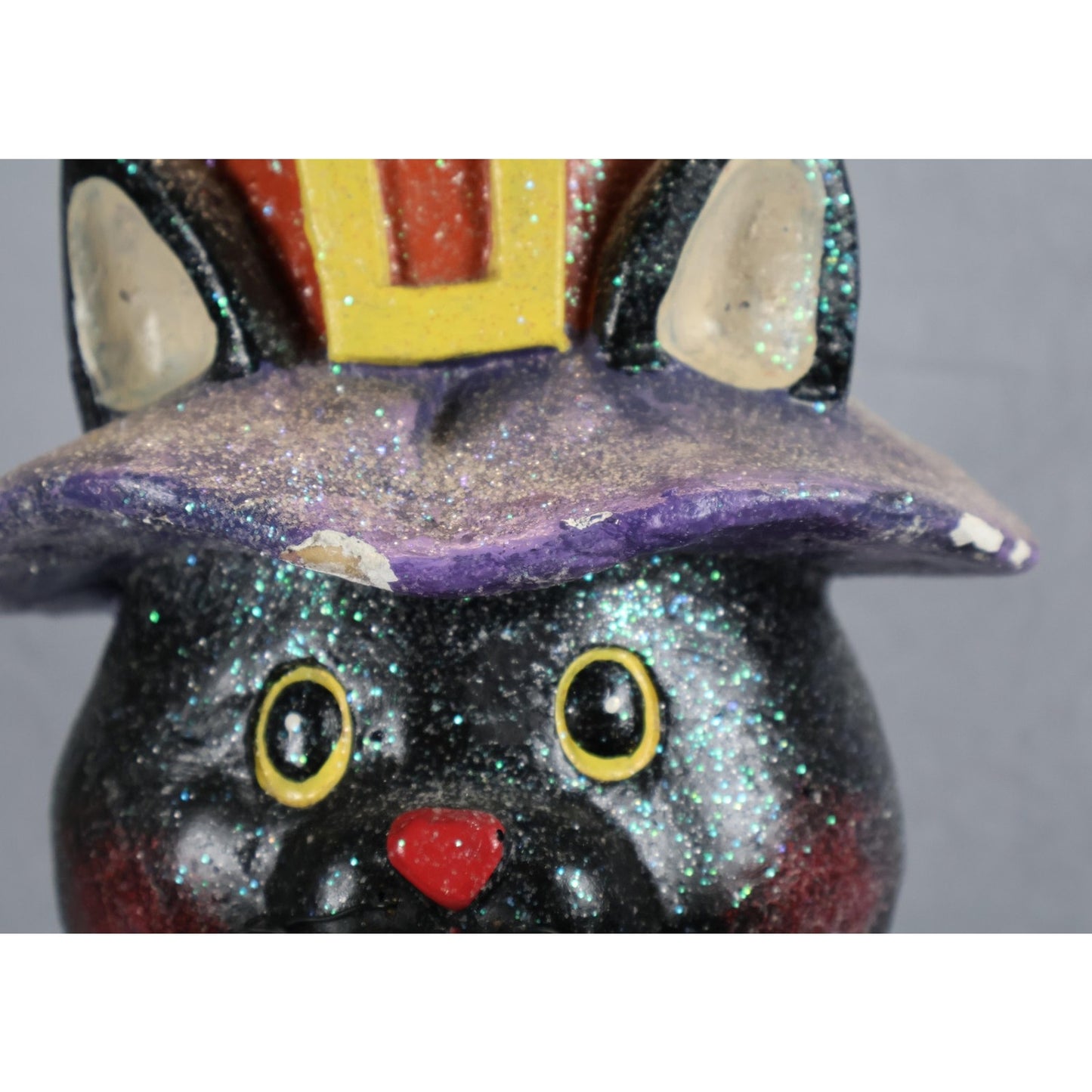 30” Resin Black Cat Witch & Ghost Halloween Figure Indoor Outdoor Decor Costco