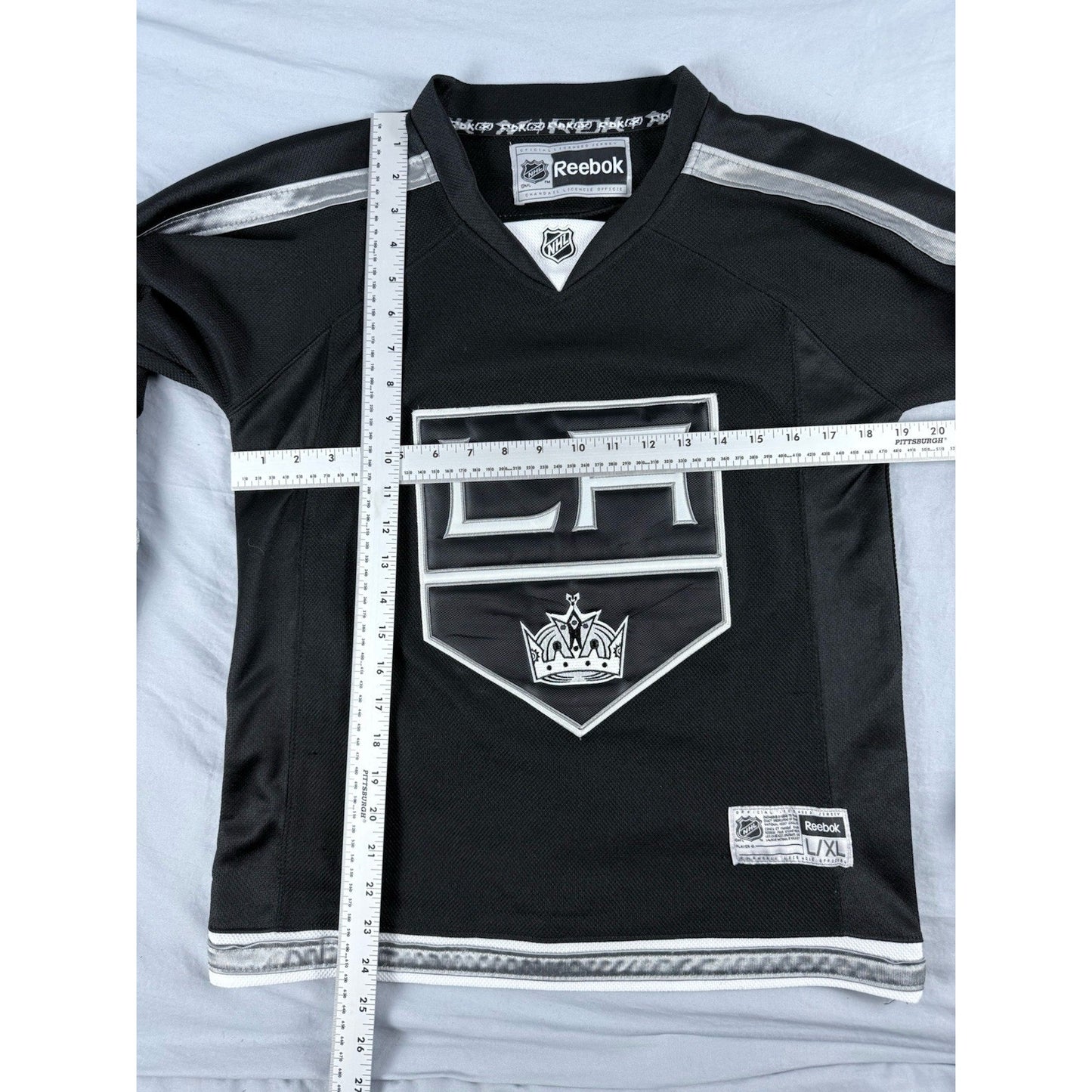Drew Doughty #8 BLACK Los Angeles Kings Reebok NHL Hockey Jersey Size X-Large