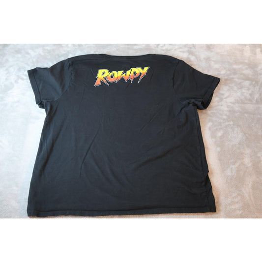 WWE Shirt Mens Large Bad Reputation Rowdy Ronda Rousey Wrestling Tee