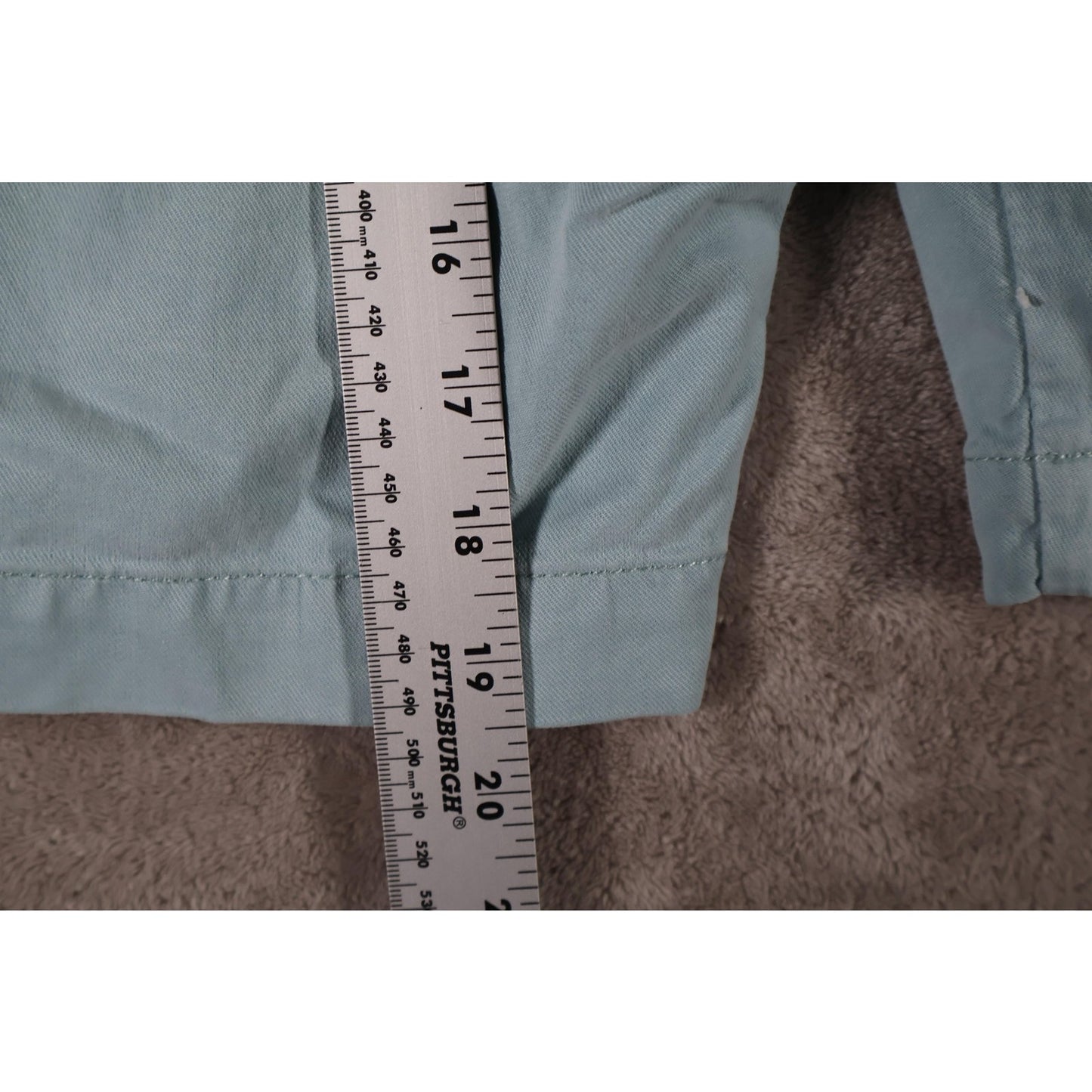 Tommy Bahama Shorts Mens 34 Blue Stretch Cotton Tencel Casual Chino Summer Golf