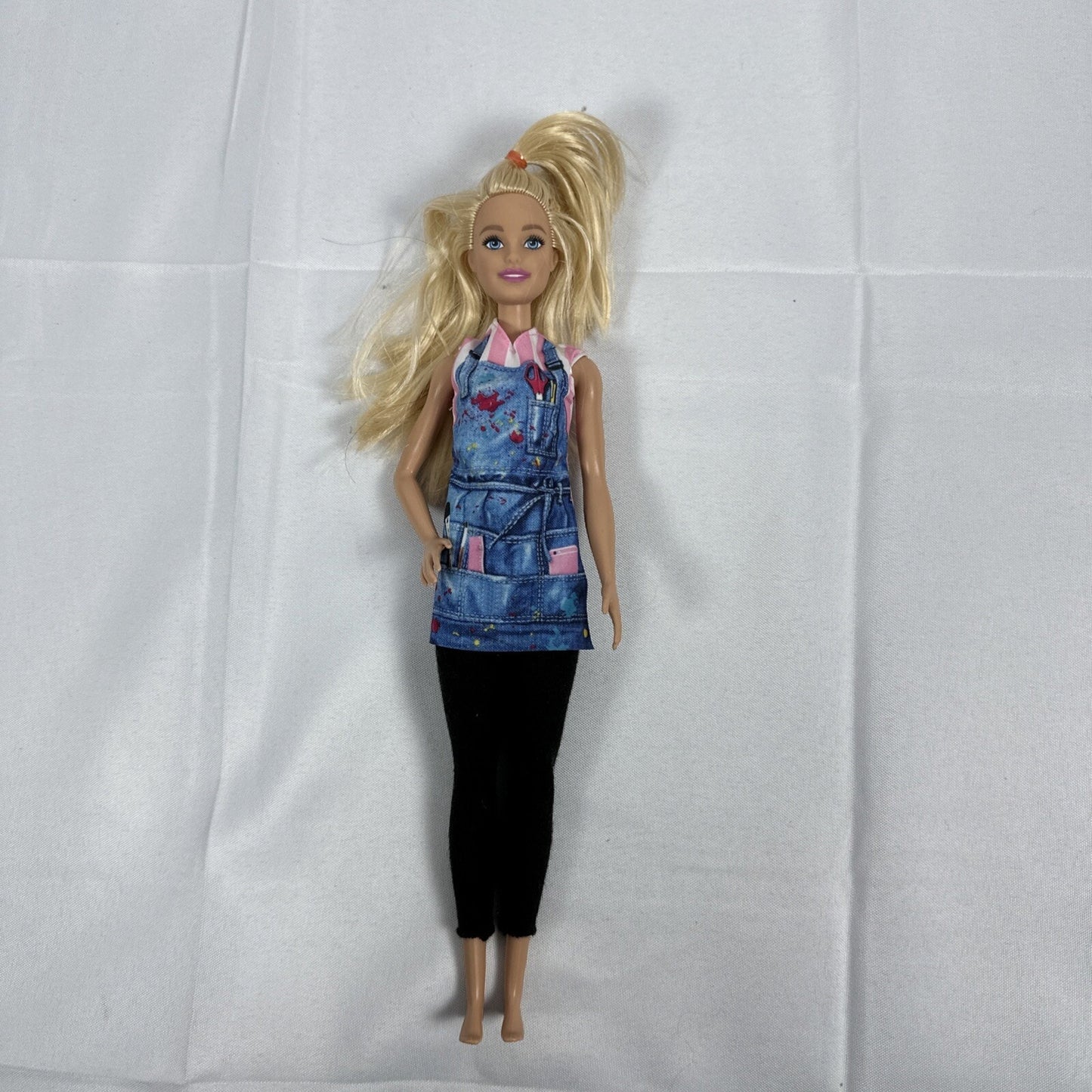 2019 Mattel Barbie You Can Be Anything ART TEACHER #GJM29 Barbie Doll Dressed