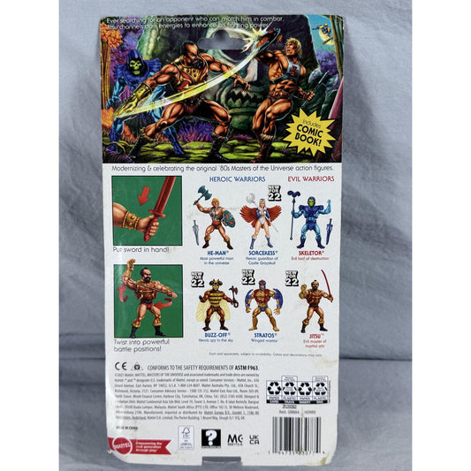 Masters of the Universe Origins Jitsu MOTU Action Figure Mattel Sealed 2022