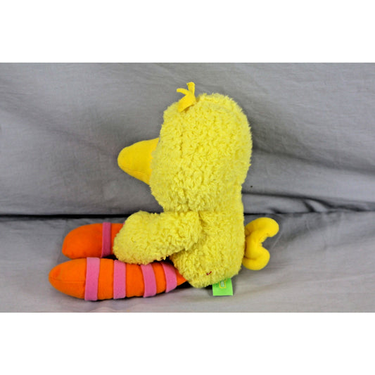 Sesame Street Big Bird Plush Stuffed Toy Doll Yellow Orange Legs 2019 14" Tall