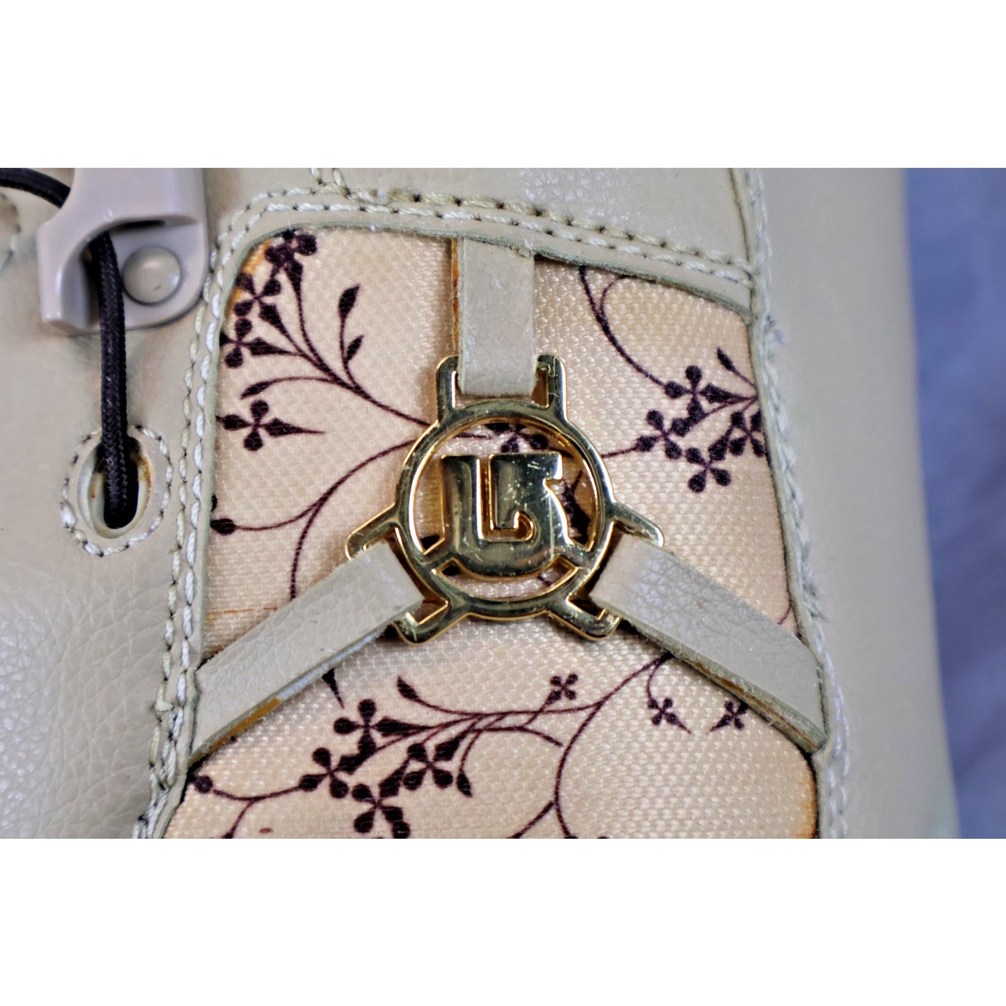 Burton Emerald Women's Snowboard Boots US 6 Tan Floral Lower Zone Lacing System