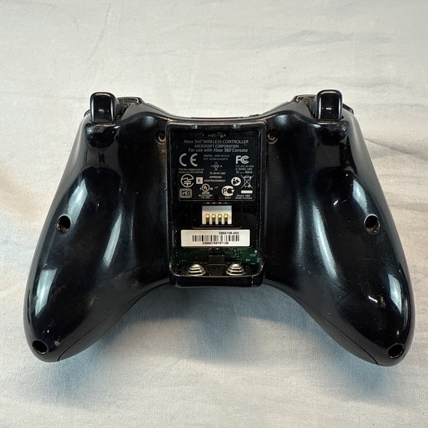 Xbox 360 Controller With Chatpad Keyboard Microsoft Black - Genuine