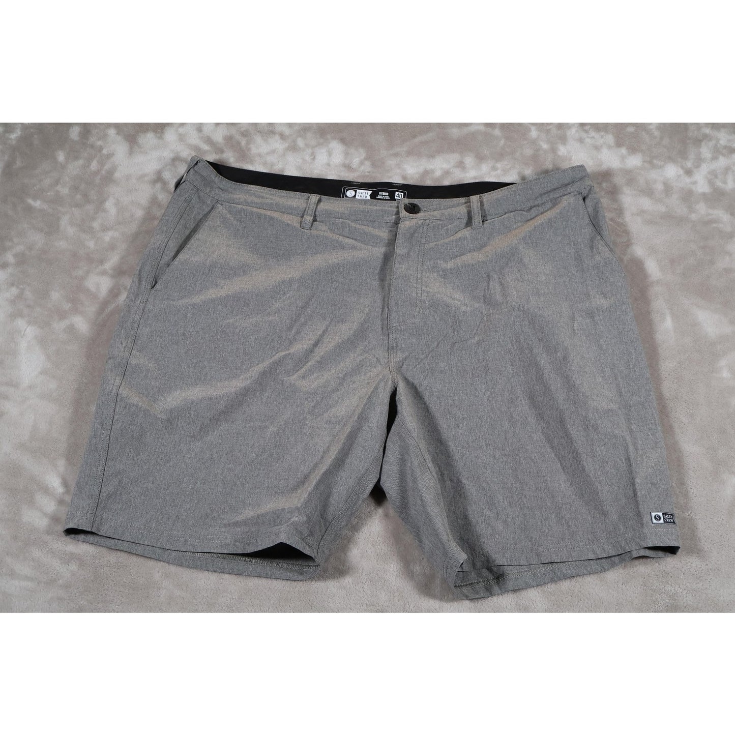 Salty Crew Hybrid Shorts Mens 40 Outdoor Chino Boardshorts Fishing Quick Dry